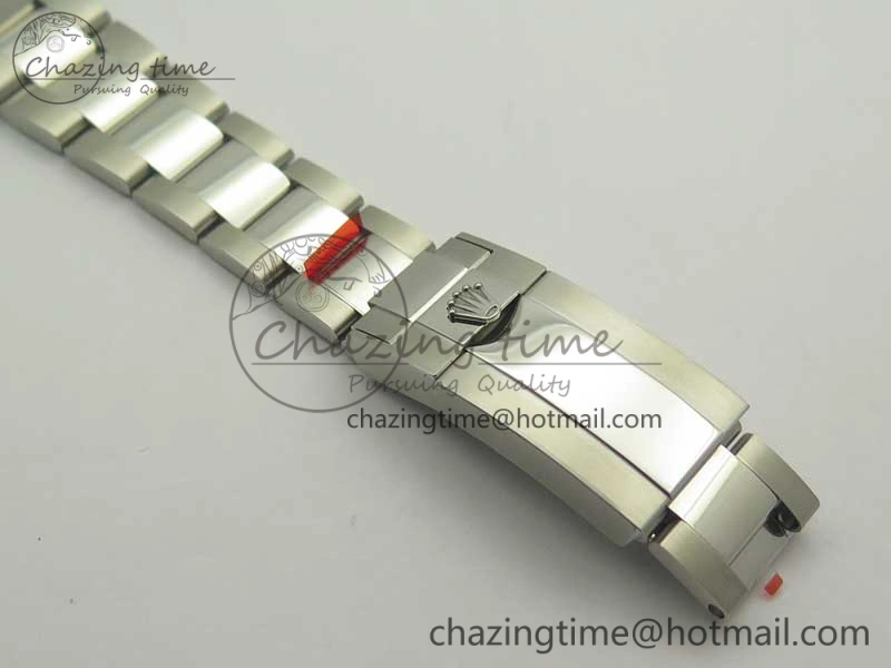 Daytona 116599RBOW SS Rainbow Crystal BLF Best Edition Black Dial on SS Bracelet A4130