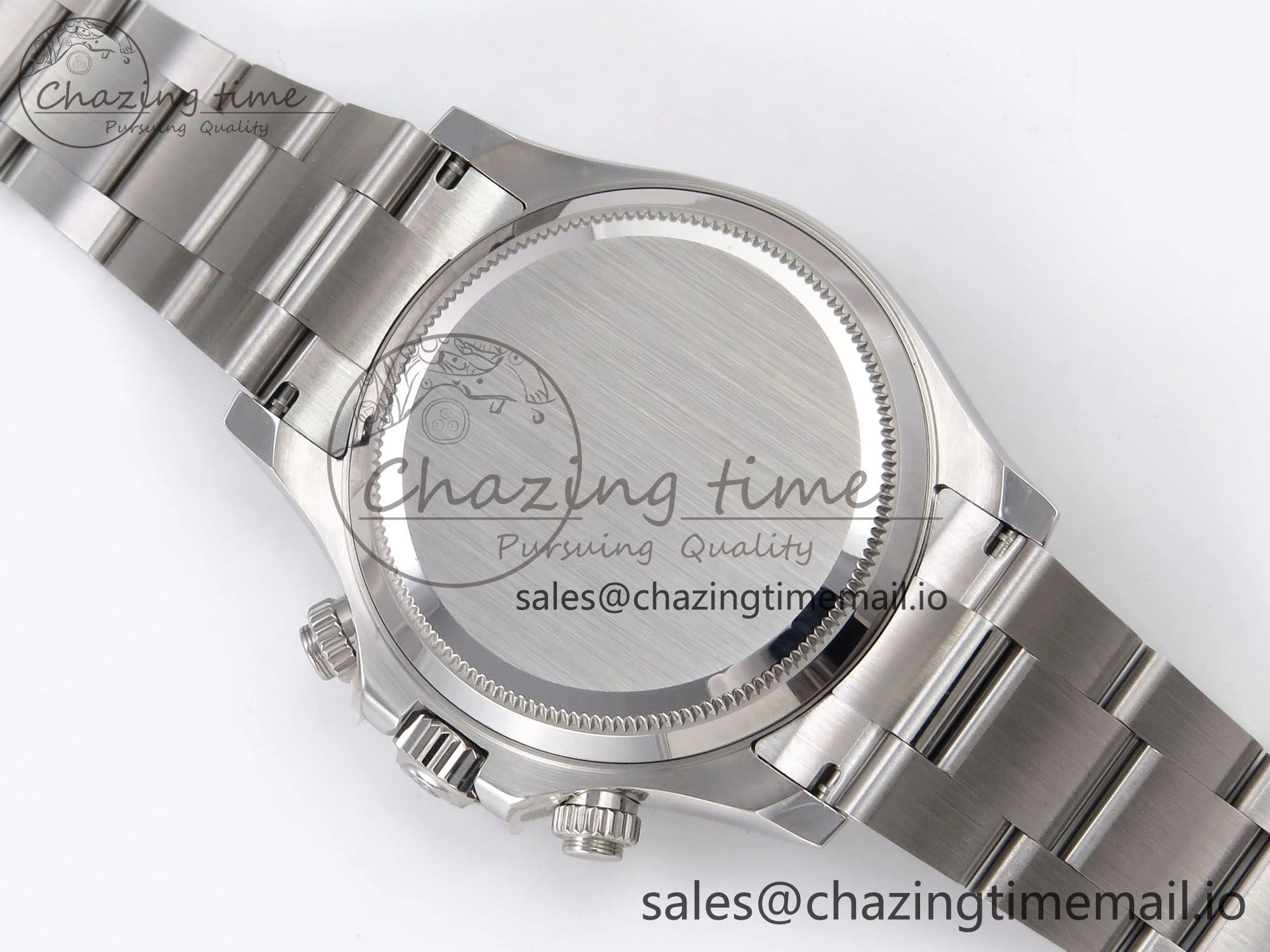 Daytona 126500 APF 1:1 Best Edition 904L Steel White Dial on SS Oyster Bracelet DD4131