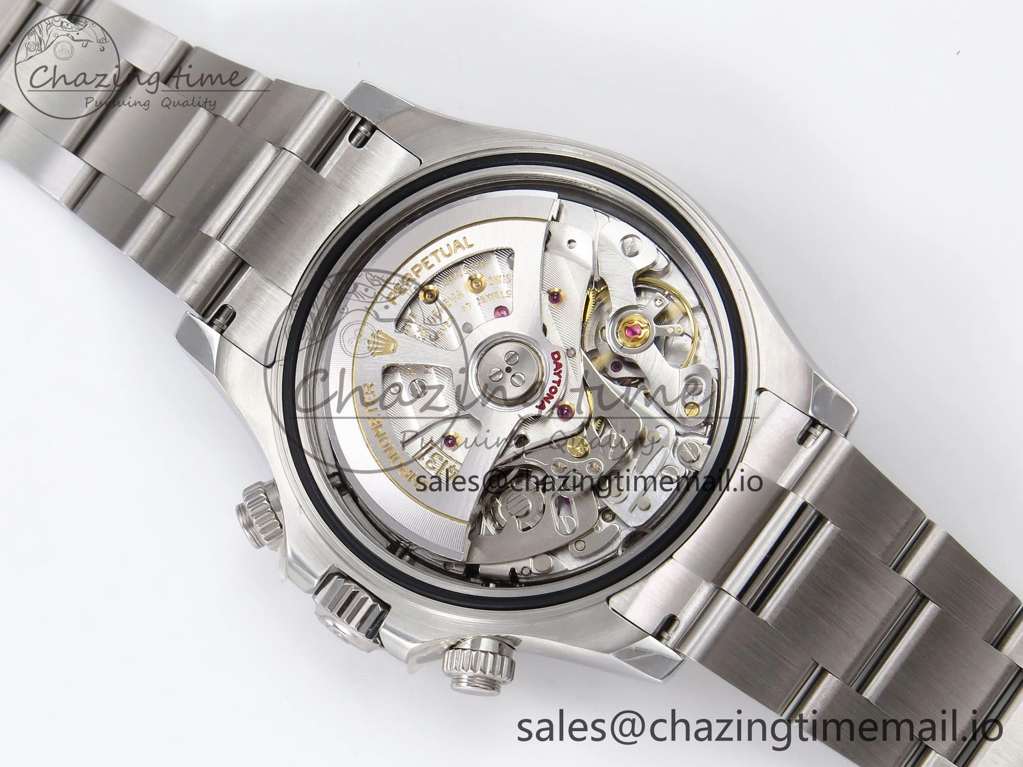 Daytona 126500 APF 1:1 Best Edition 904L Steel White Dial on SS Oyster Bracelet DD4131