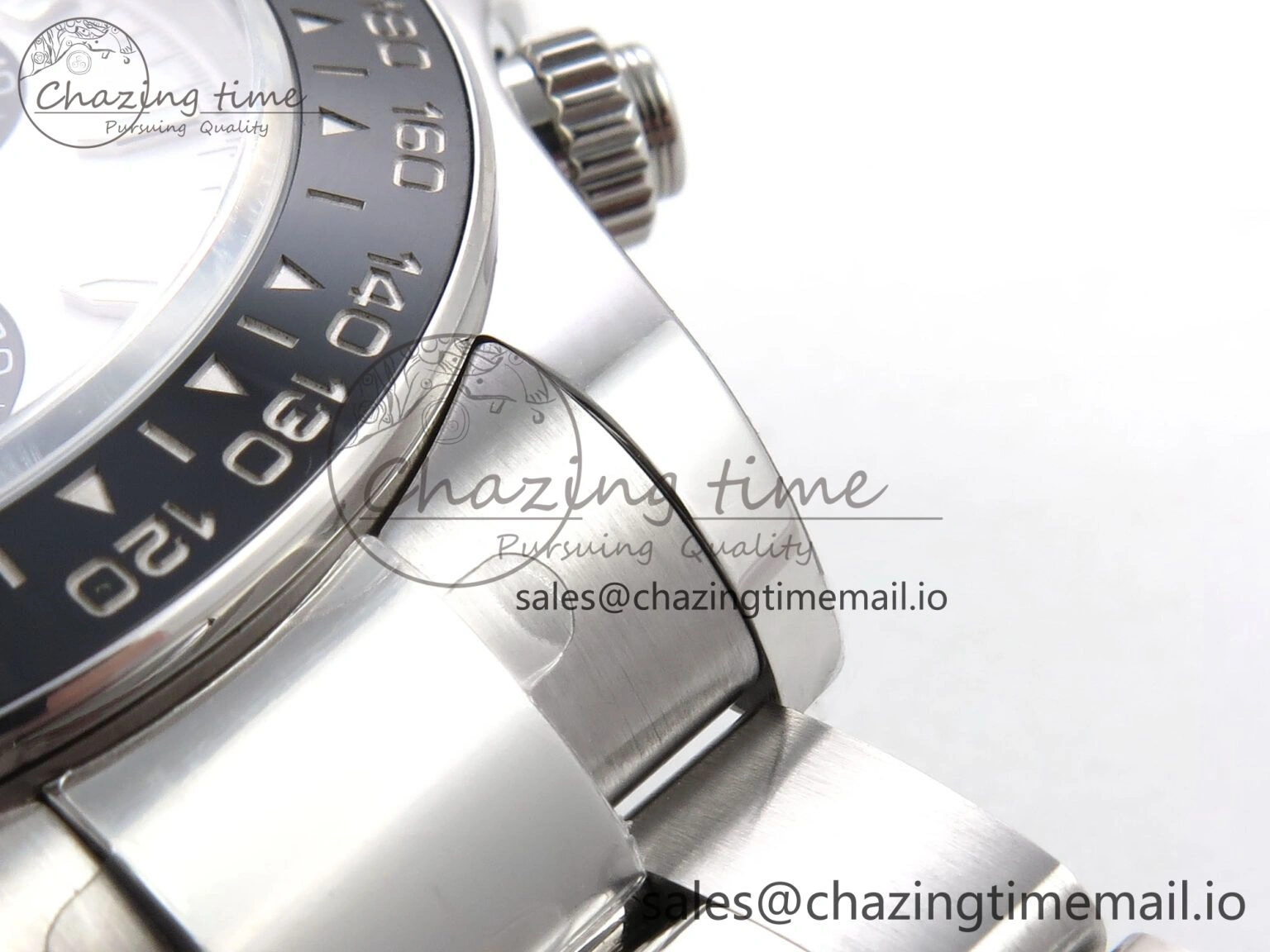 Daytona 126500 APF 1:1 Best Edition 904L Steel White Dial on SS Oyster Bracelet DD4131