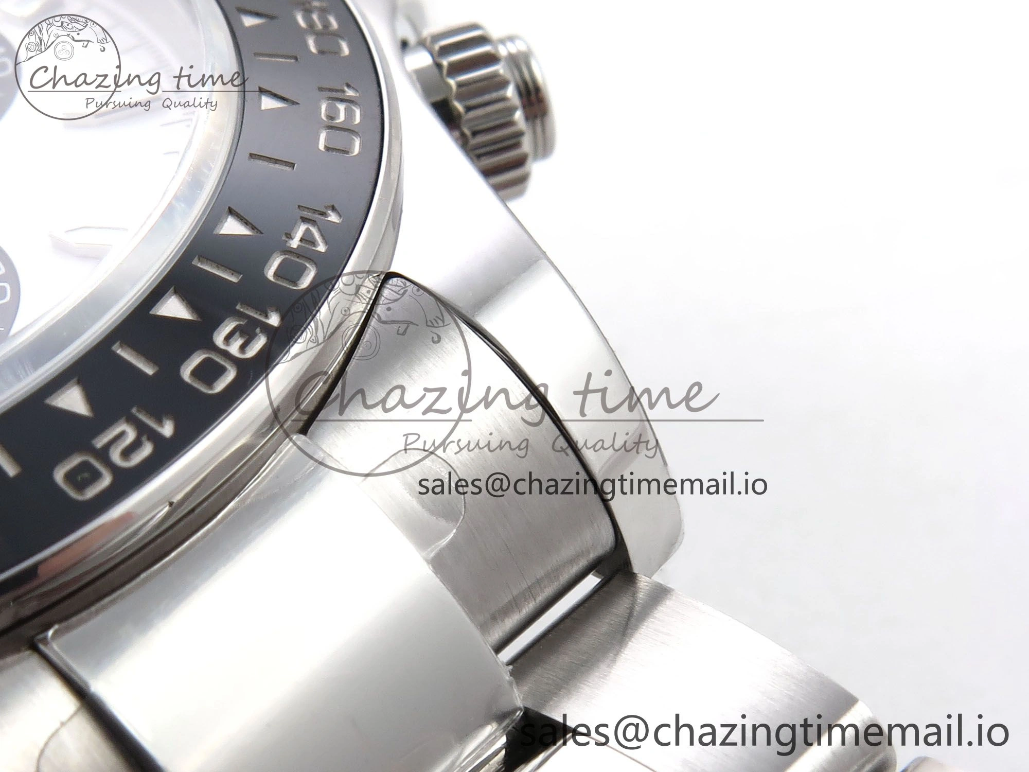 Daytona 126500 APF 1:1 Best Edition 904L Steel White Dial on SS Oyster Bracelet DD4131