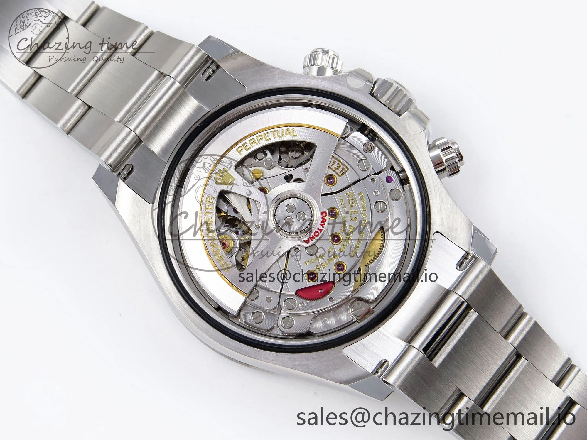 Daytona 126500 APSF 1:1 Best Edition 904L Steel Black Dial on SS Braclet SH4131