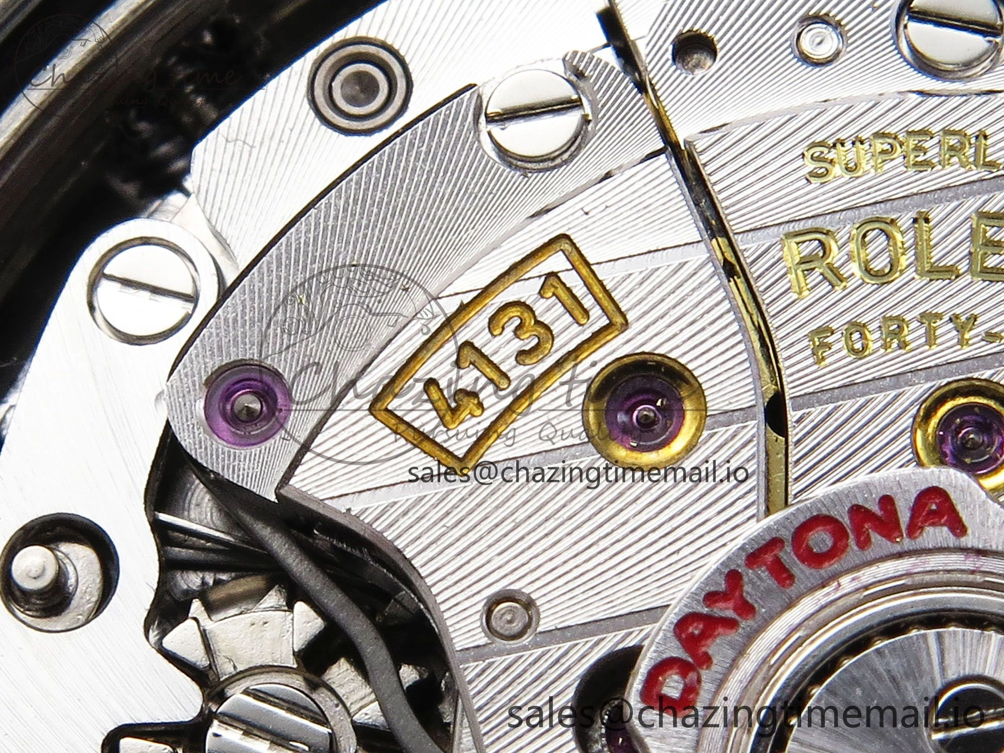 Daytona 126500 APSF 1:1 Best Edition 904L Steel Black Dial on SS Braclet SH4131