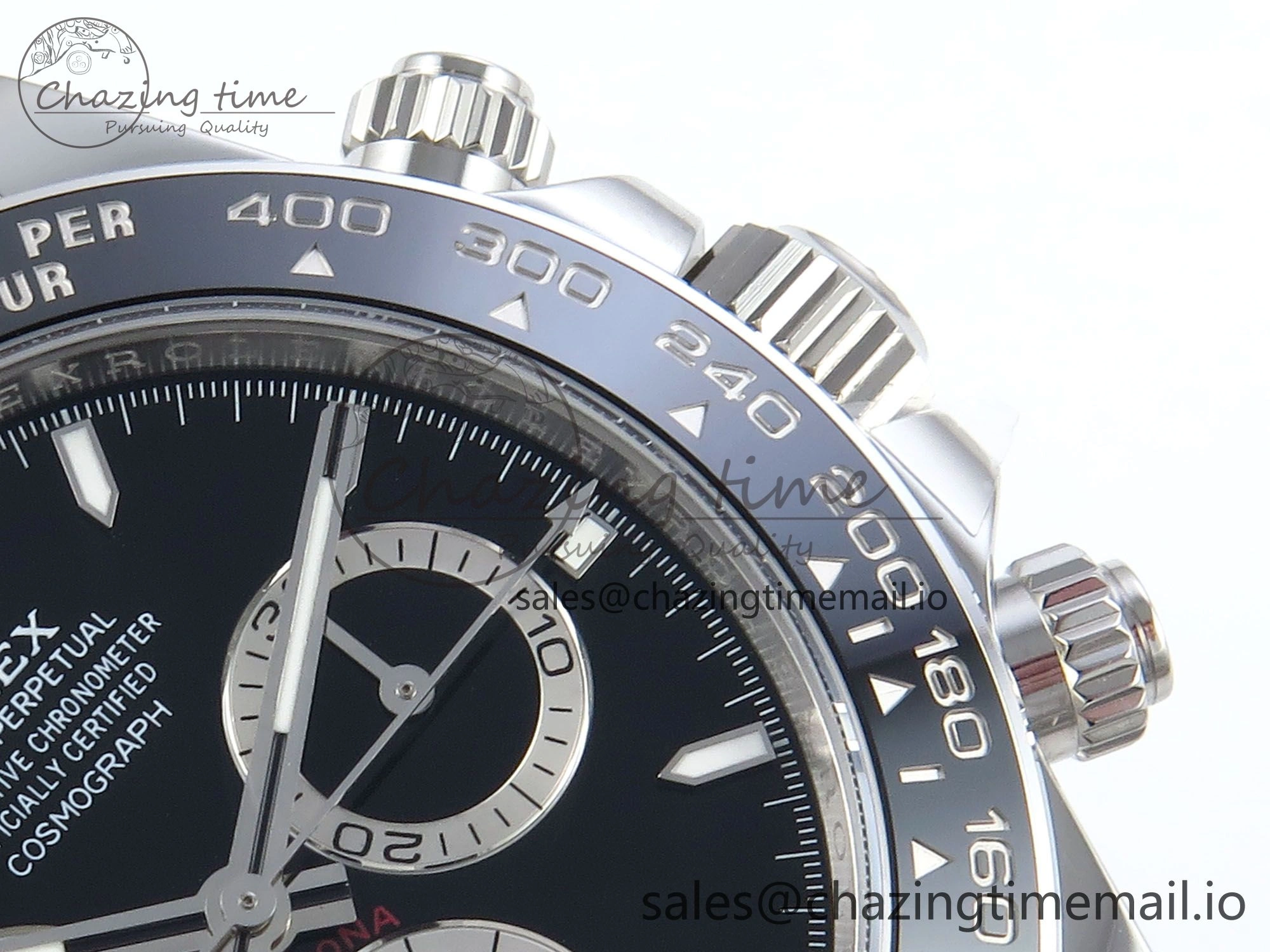 Daytona 126500 APSF 1:1 Best Edition Black Dial on SS Braclet SH4131