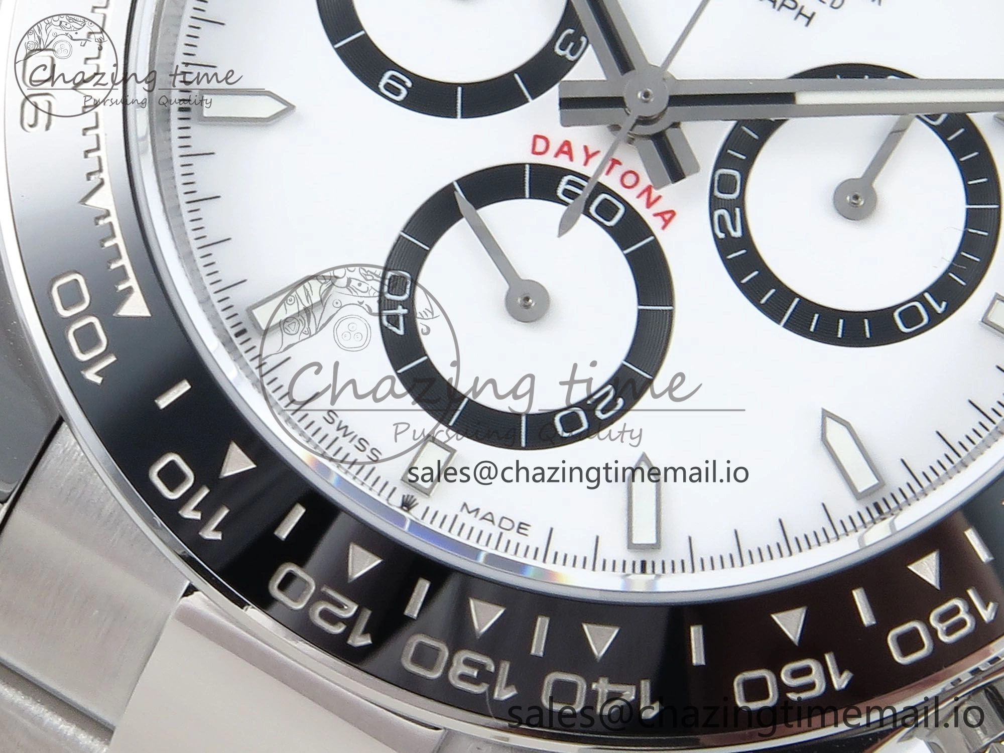 Daytona 126500 APSF 1:1 Best Edition White Dial on SS Braclet SH4131