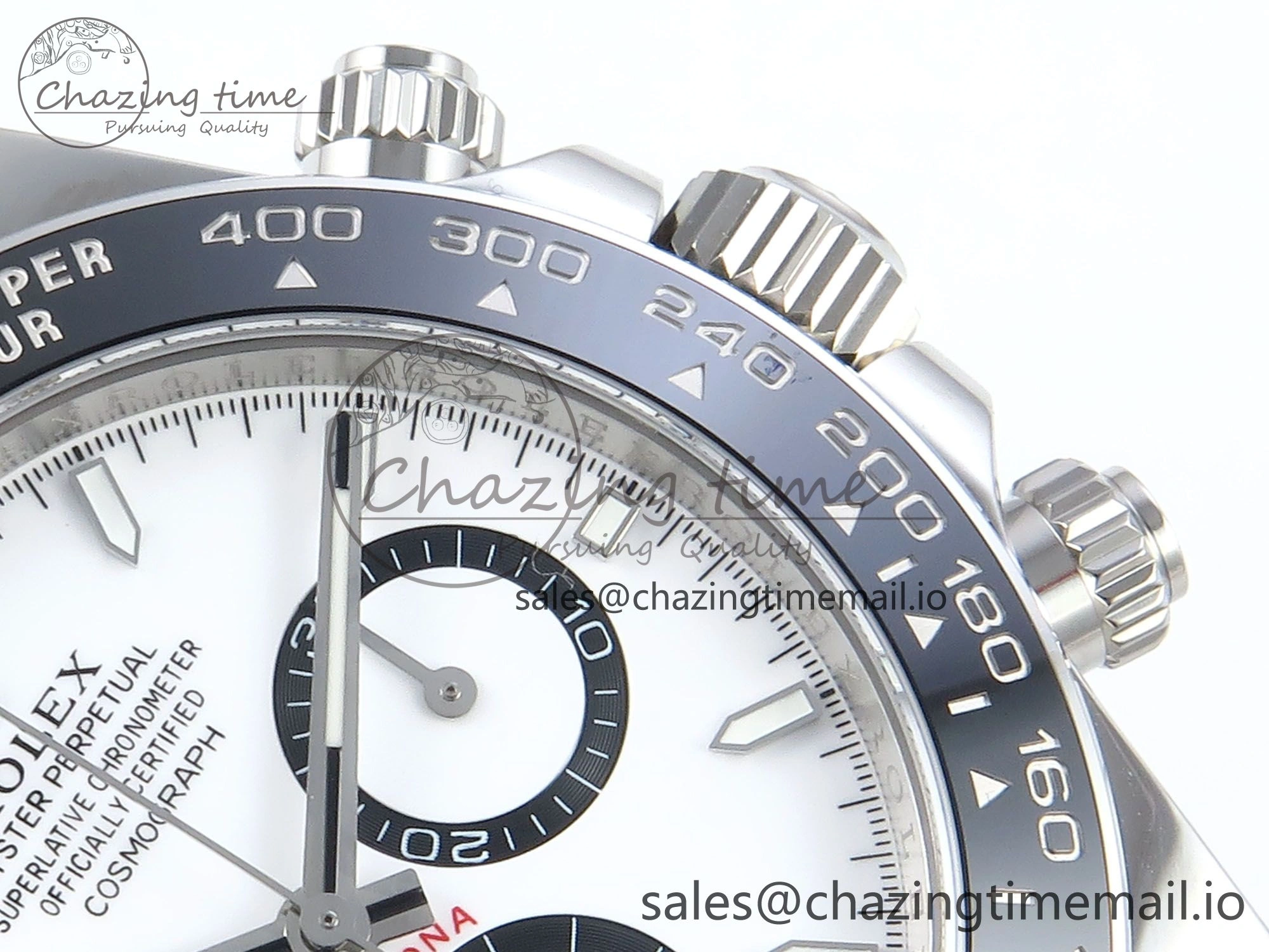 Daytona 126500 APSF 1:1 Best Edition White Dial on SS Braclet SH4131