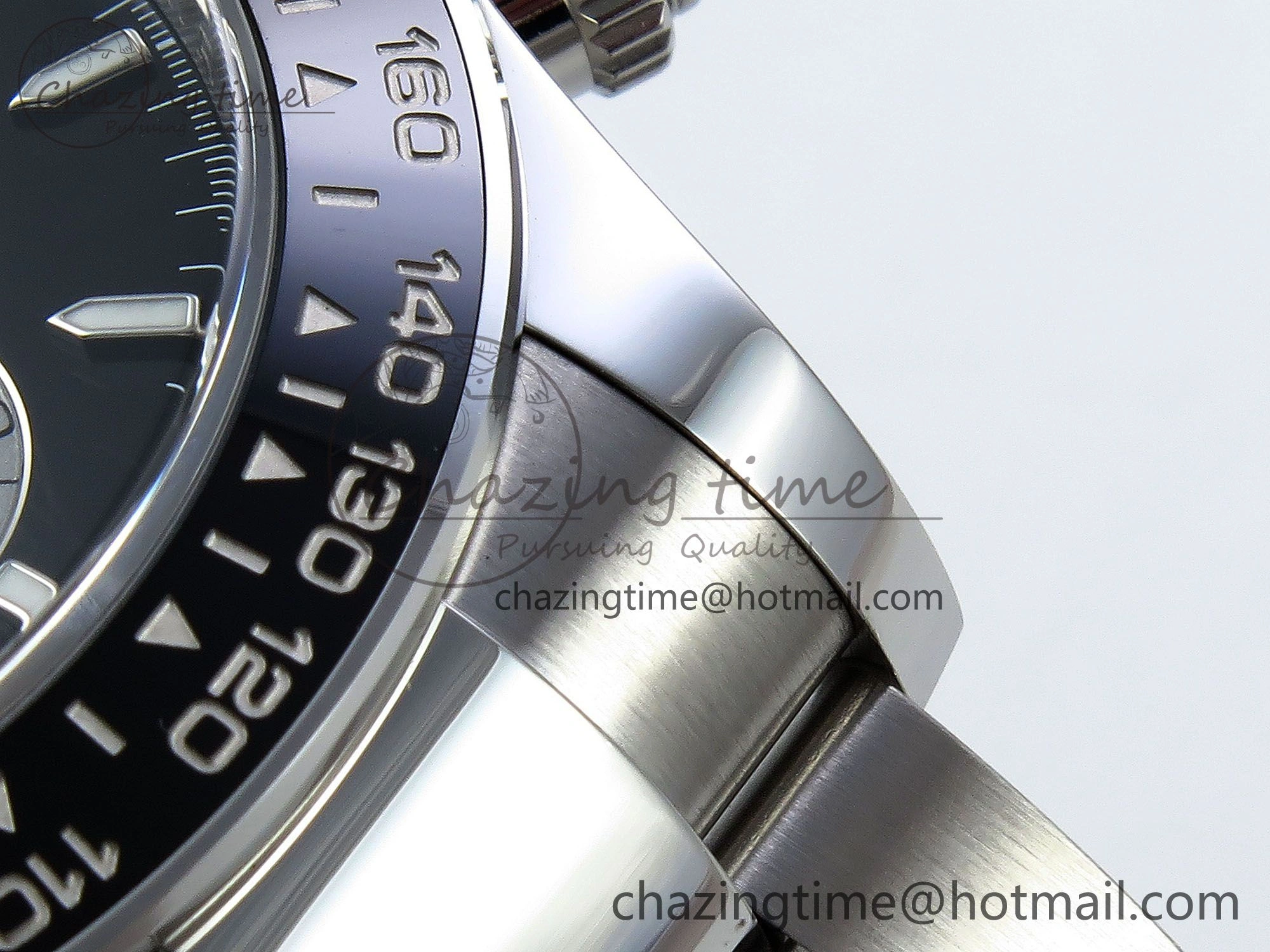 Daytona 126500 Clean 1:1 Best Edition 904L SS Case and Bracelet Black Dial DD4131