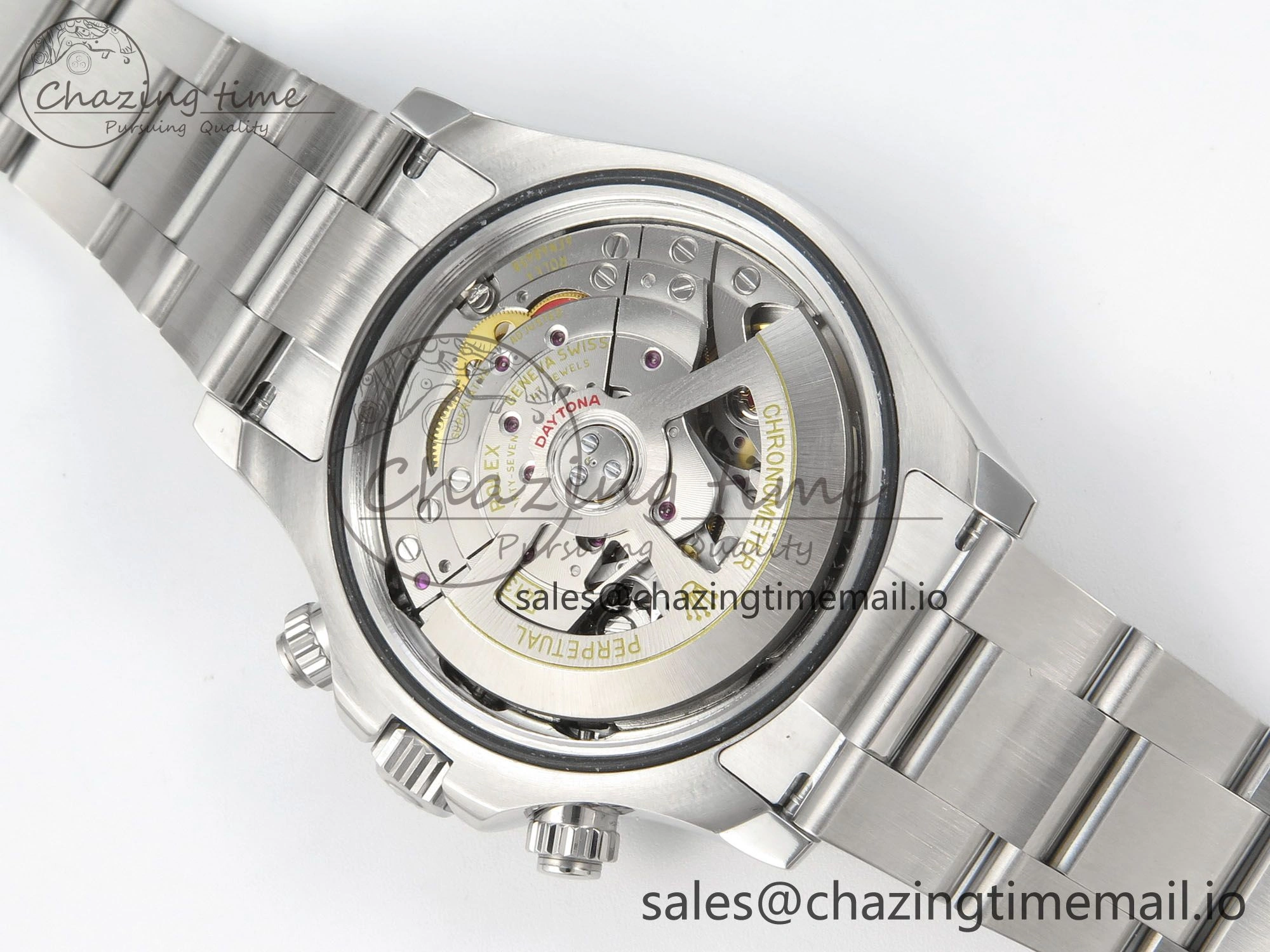Daytona 126500 Clean 1:1 Best Edition 904L SS Case and Bracelet Black Dial DD4131