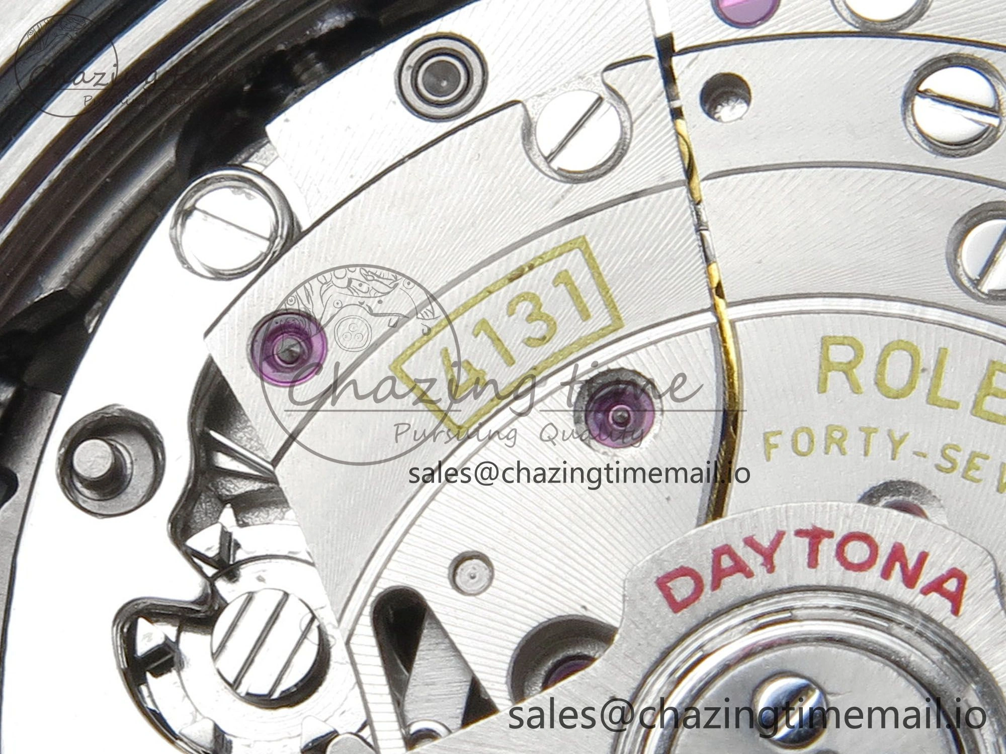 Daytona 126500 Clean 1:1 Best Edition 904L SS Case and Bracelet Black Dial DD4131