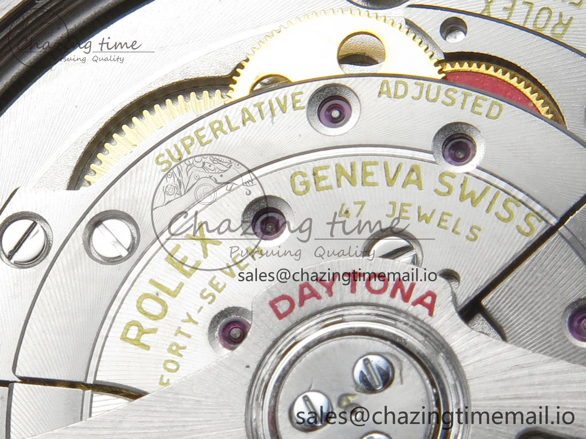 Daytona 126500 Clean 1:1 Best Edition 904L SS Case and Bracelet Black Dial DD4131