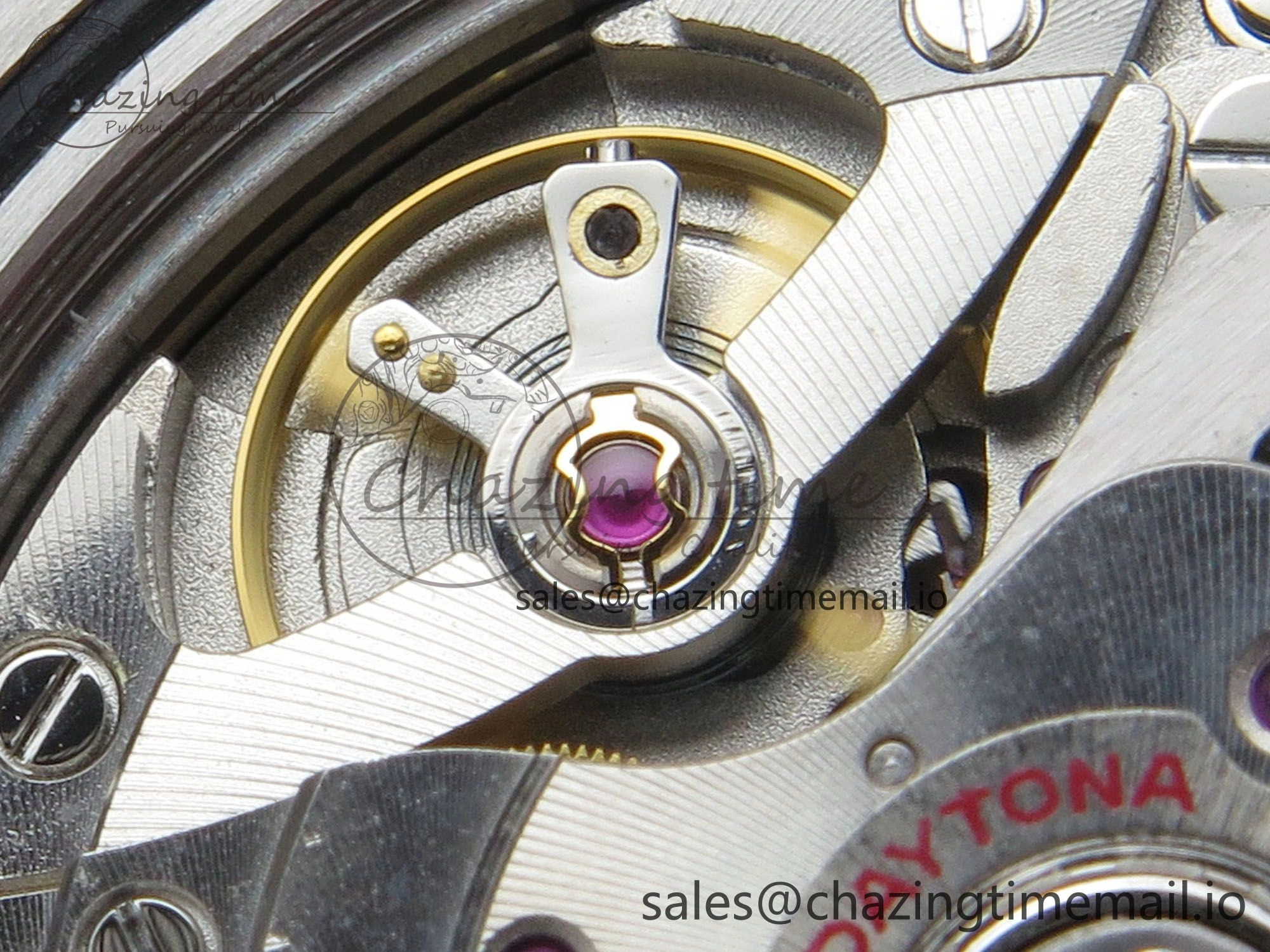 Daytona 126500 Clean 1:1 Best Edition 904L SS Case and Bracelet Black Dial DD4131