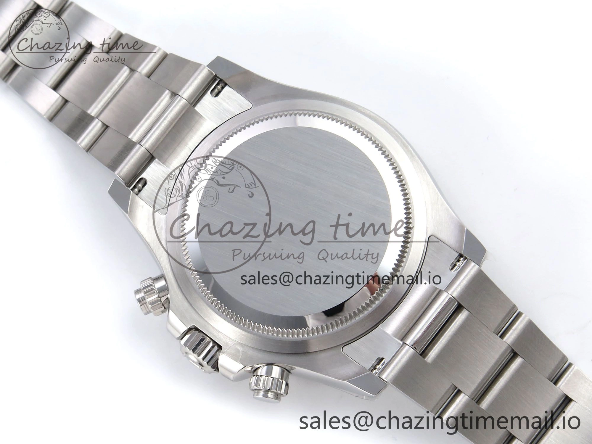 Daytona 126500 EWEF 1:1 Best Edition 904L Steel Black Dial on SS Bracelet SA4131