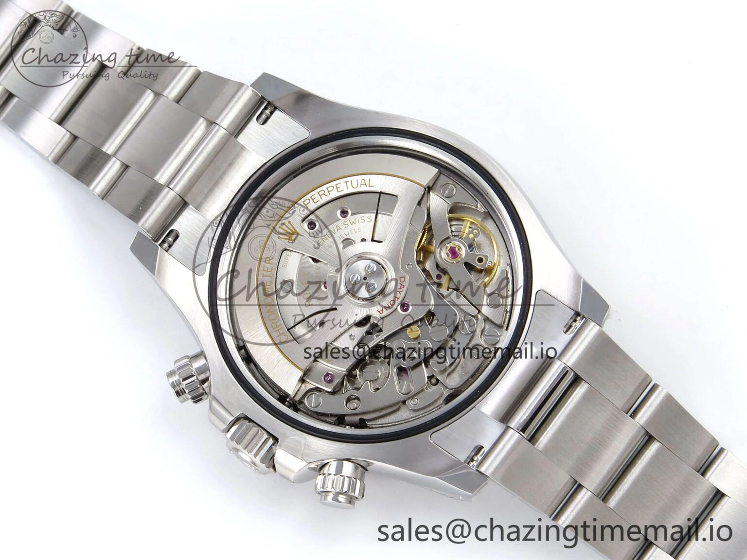 Daytona 126500 EWEF 1:1 Best Edition 904L Steel Black Dial on SS Bracelet SA4131