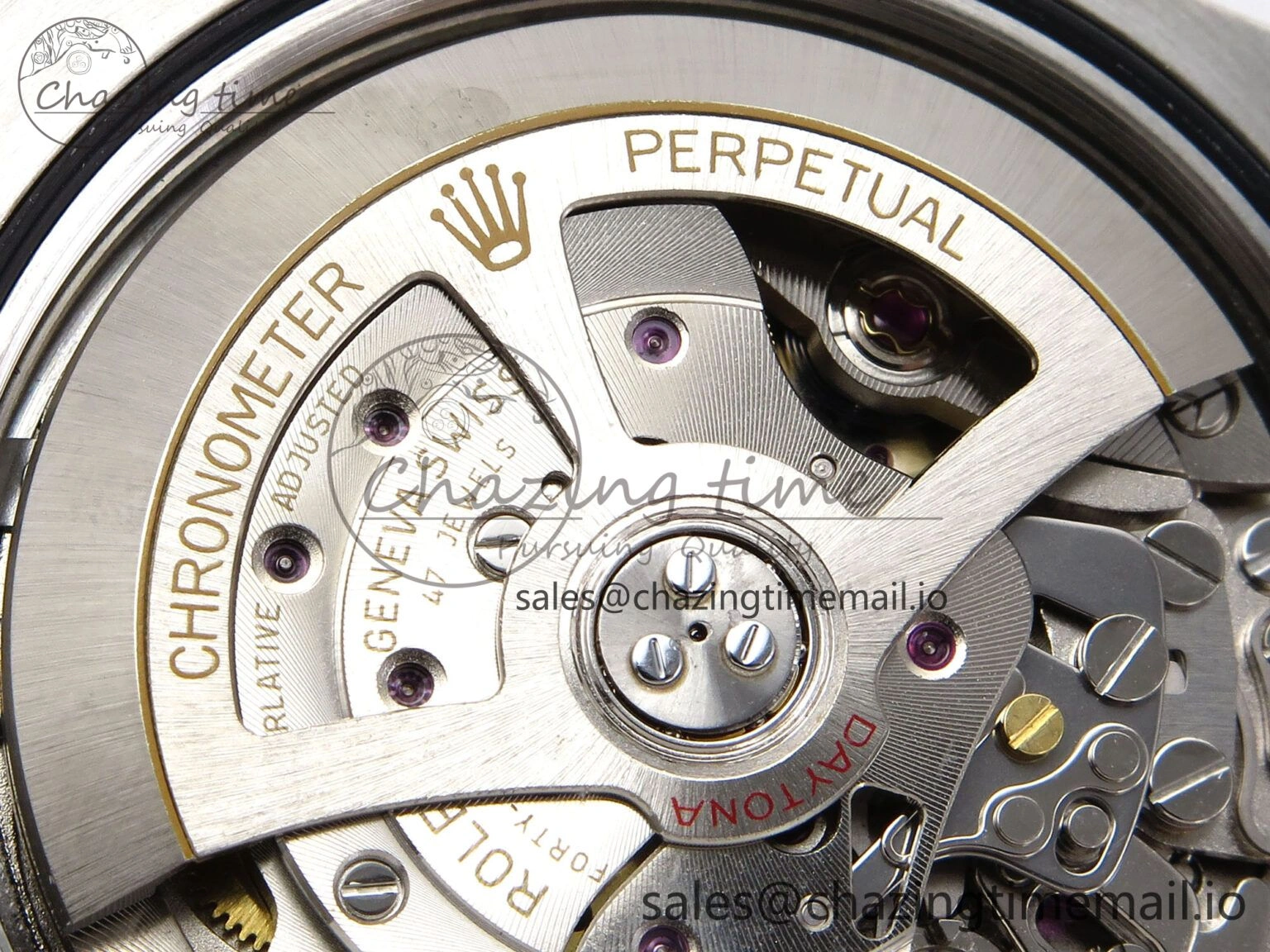 Daytona 126500 EWEF 1:1 Best Edition 904L Steel Black Dial on SS Bracelet SA4131