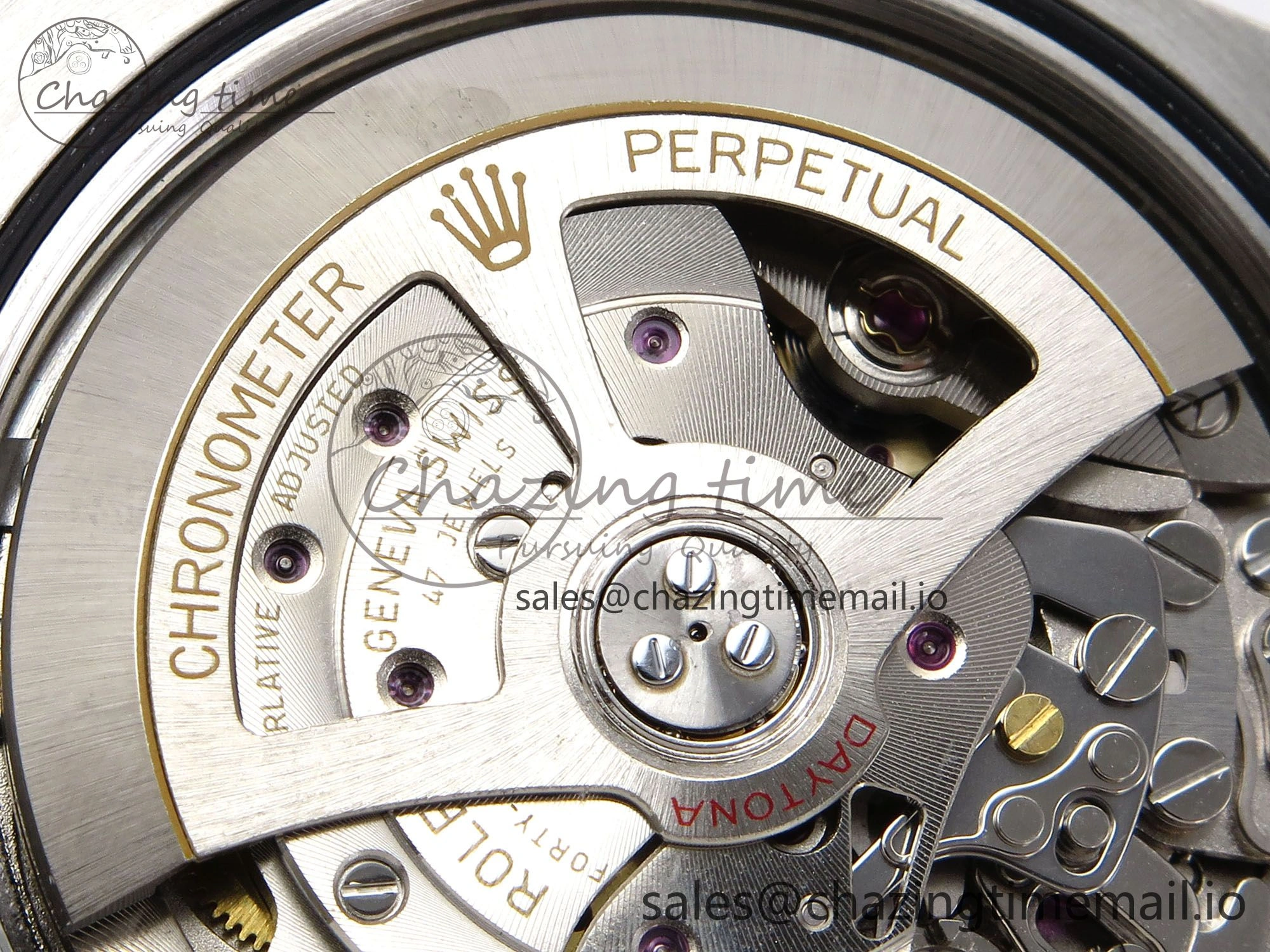 Daytona 126500 EWEF 1:1 Best Edition 904L Steel Black Dial on SS Bracelet SA4131