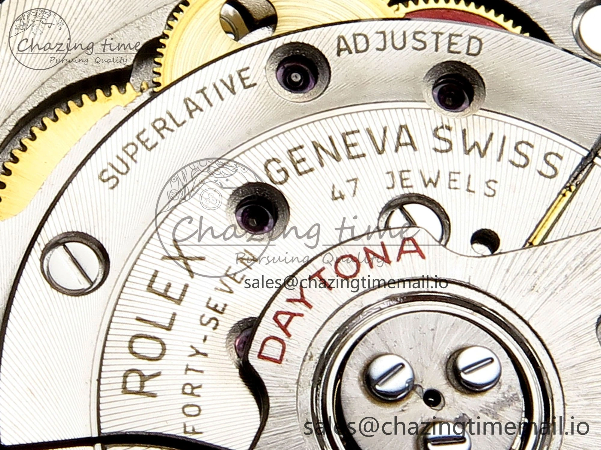 Daytona 126500 EWEF 1:1 Best Edition 904L Steel Black Dial on SS Bracelet SA4131