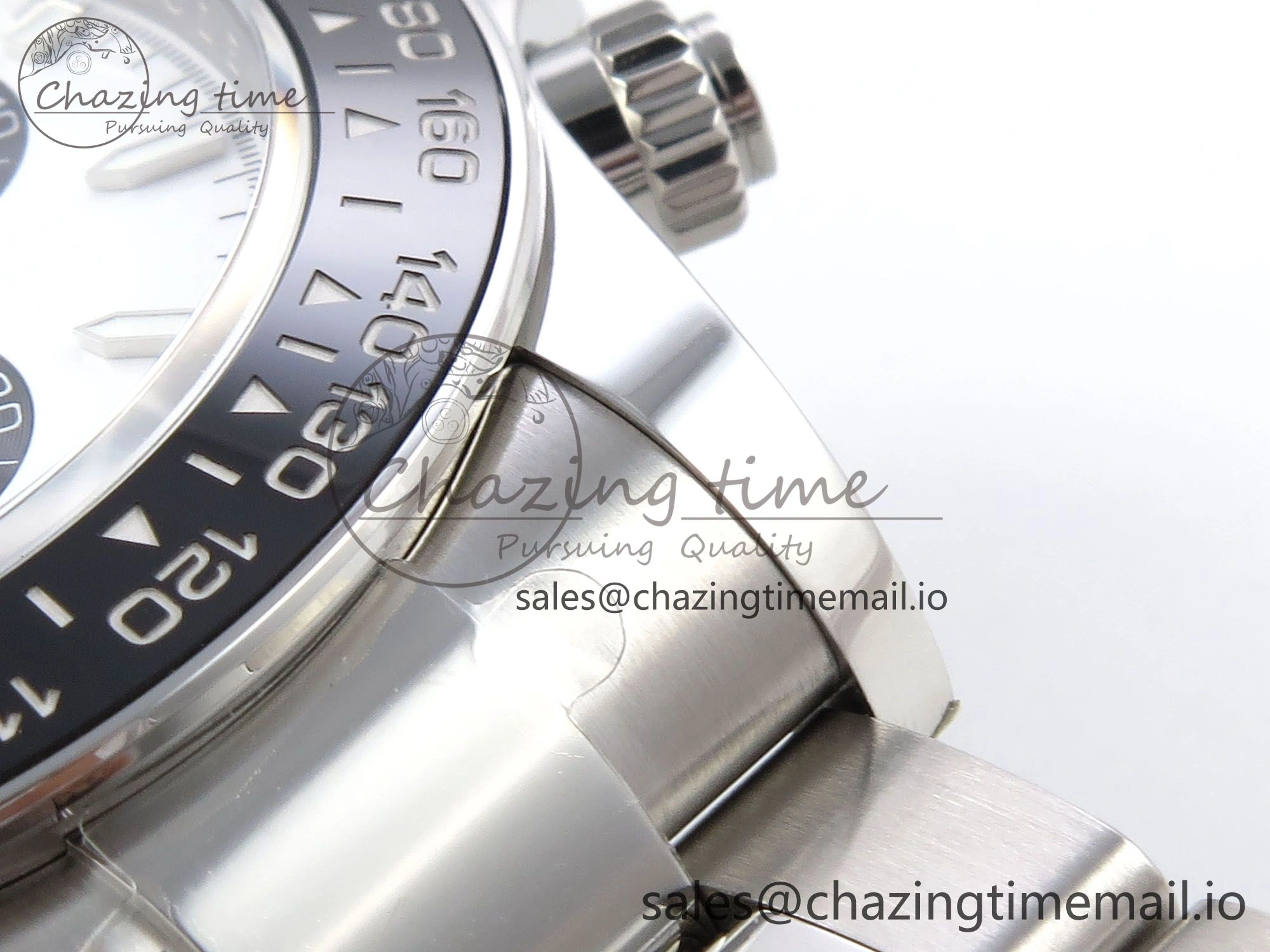 Daytona 126500 EWEF 1:1 Best Edition 904L Steel White Dial on SS Bracelet SA4131