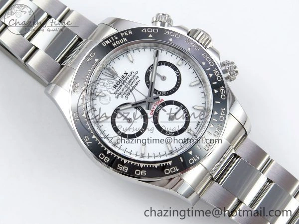 Daytona 126500 Panda Clean 1:1 Best Edition 904L SS Case and Bracelet White Dial DD4131