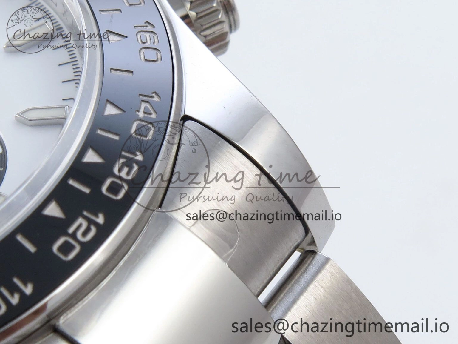 Daytona 126500 QF+ 1:1 Best Edition 904L Steel White Dial on SS Bracelet SH4131