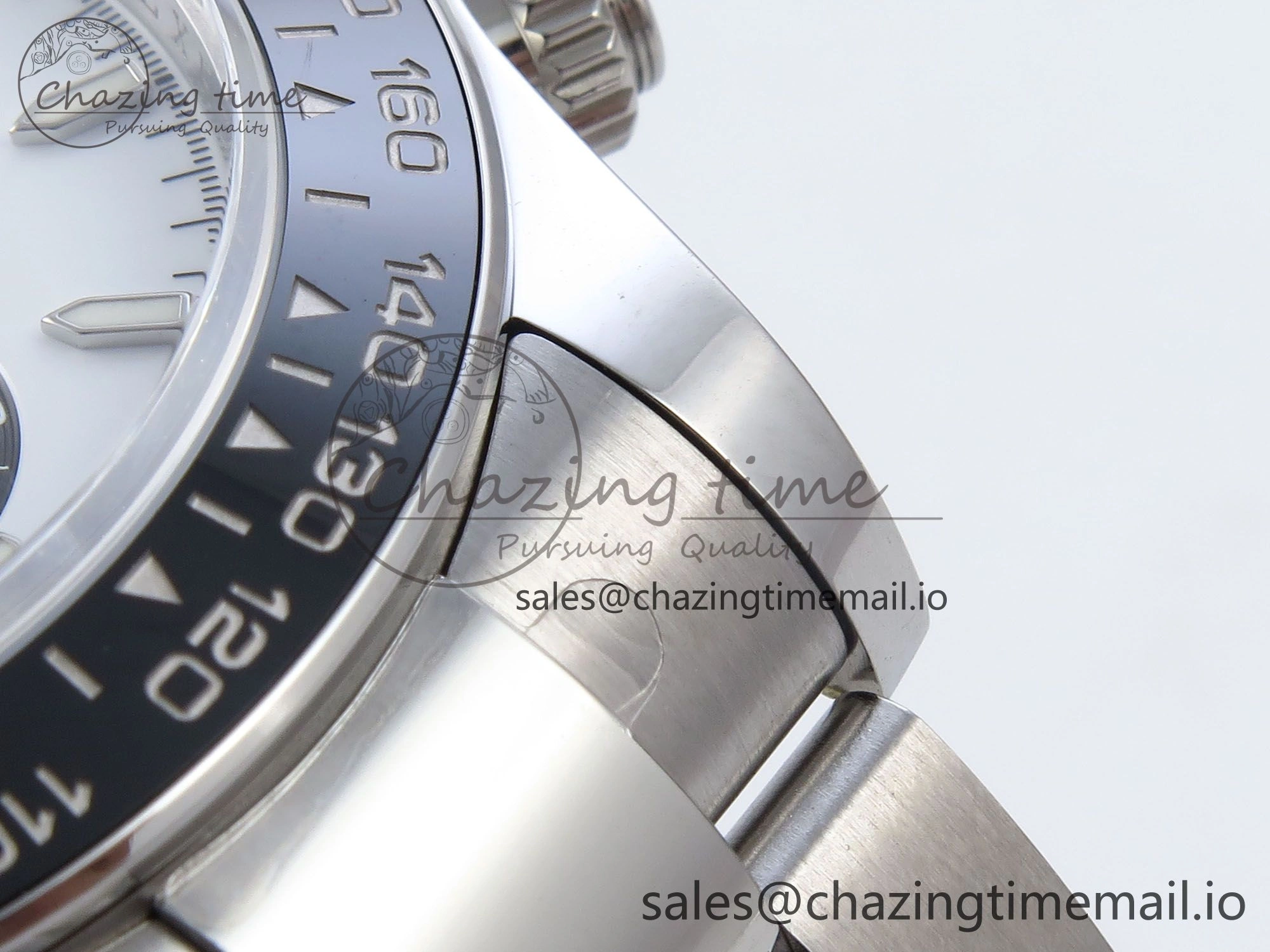 Daytona 126500 QF+ 1:1 Best Edition 904L Steel White Dial on SS Bracelet SH4131
