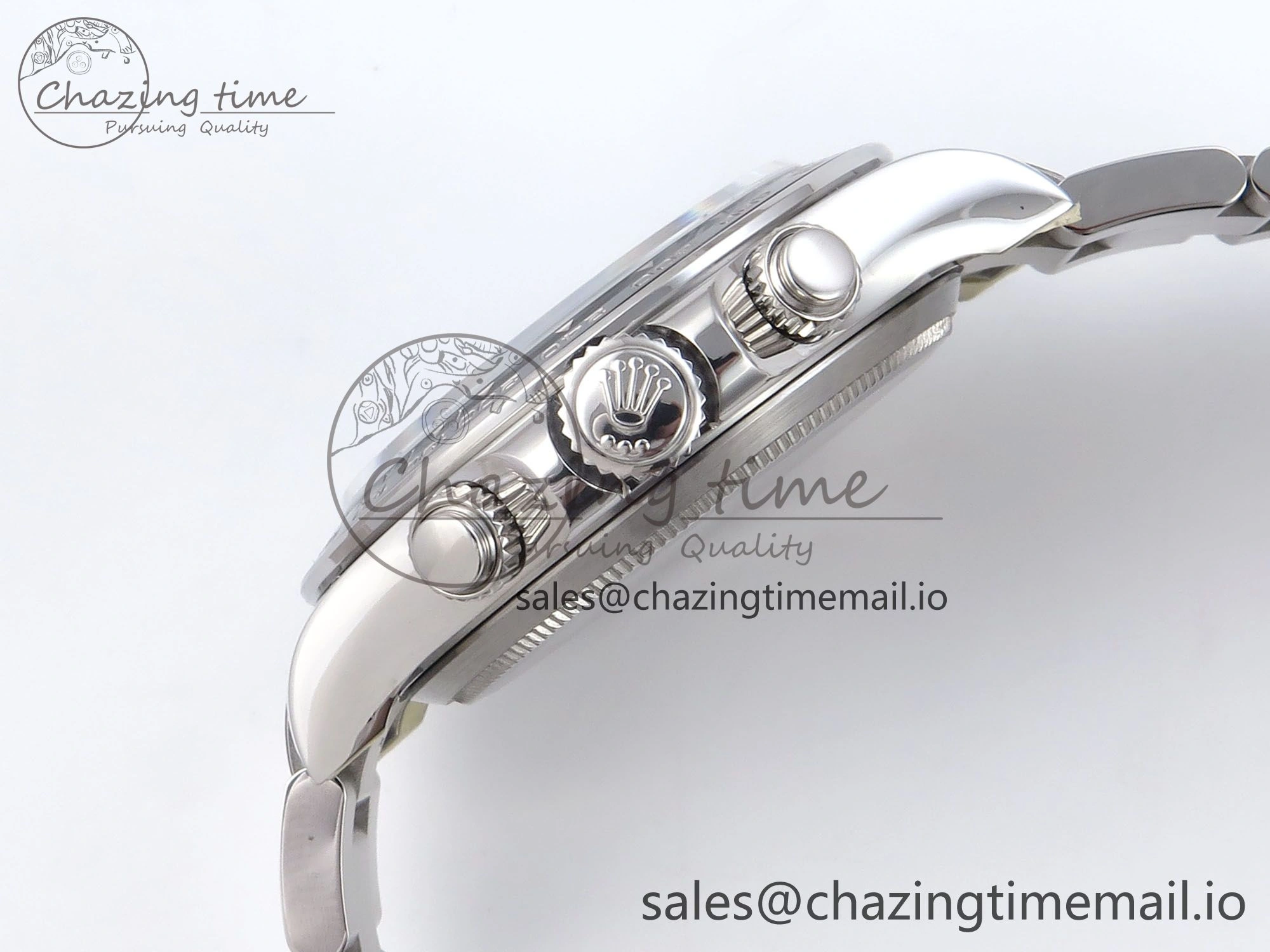Daytona 126500 QF+ 1:1 Best Edition 904L Steel White Dial on SS Bracelet SH4131
