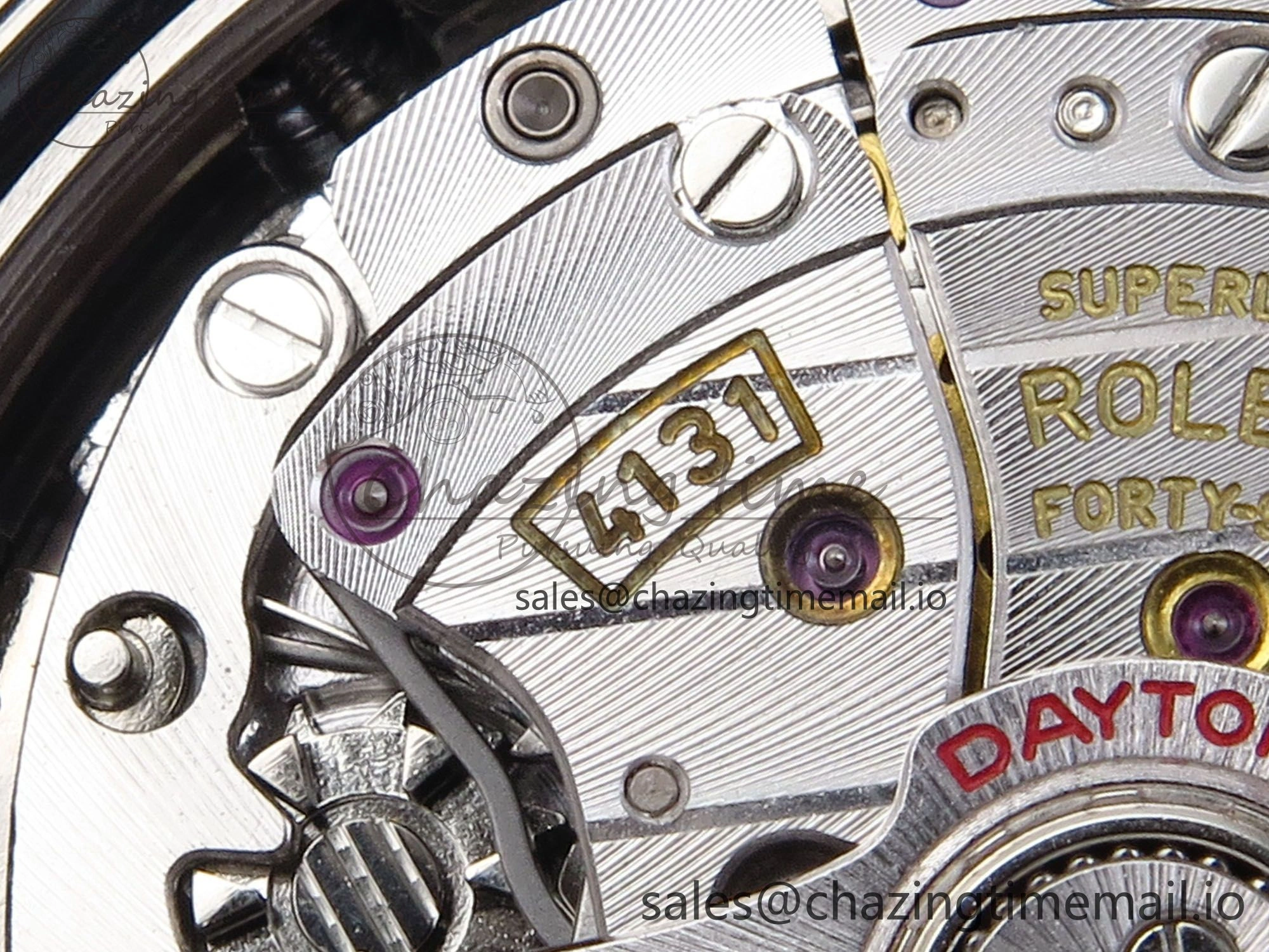 Daytona 126500 QF+ 1:1 Best Edition 904L Steel White Dial on SS Bracelet SH4131