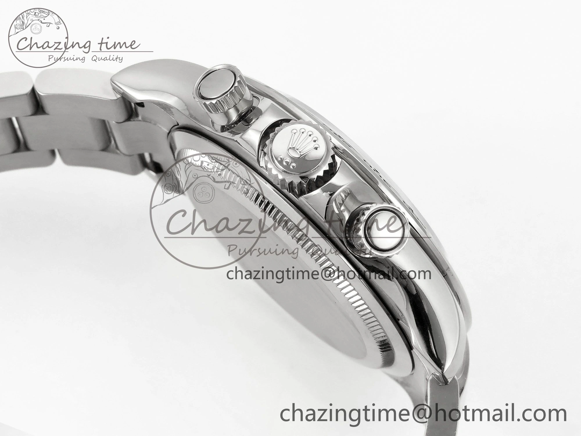 Daytona 126500 QF 1:1 Best Edition 904L Steel White Dial on SS Braclet SH4131 V5