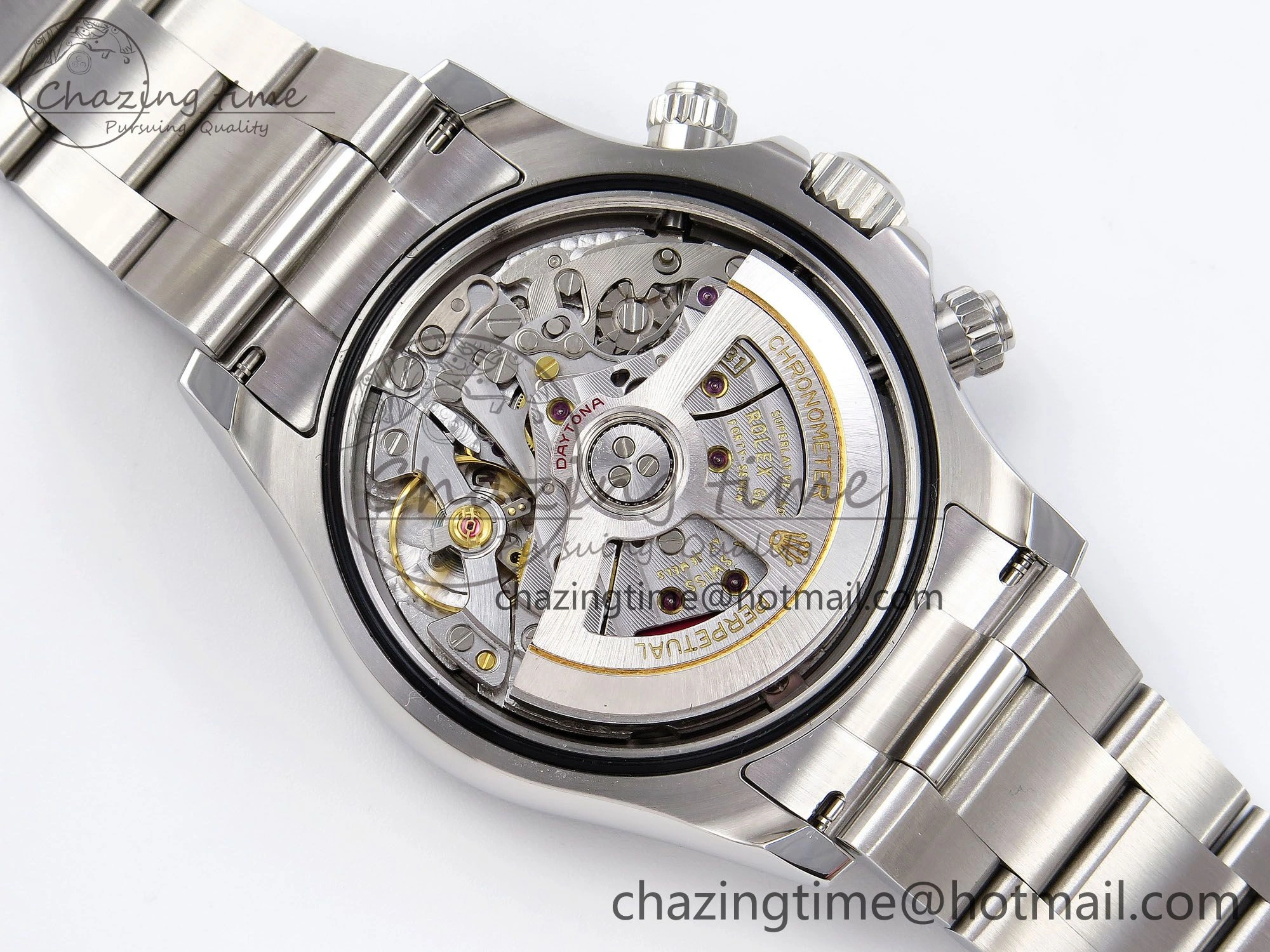 Daytona 126500 QF 1:1 Best Edition 904L Steel White Dial on SS Braclet SH4131 V5