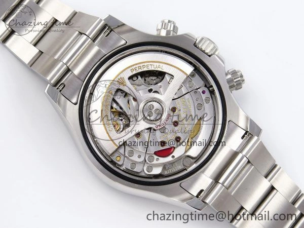 Daytona 126500 QF 1:1 Best Edition 904L Steel White Dial on SS Braclet SH4131 V5
