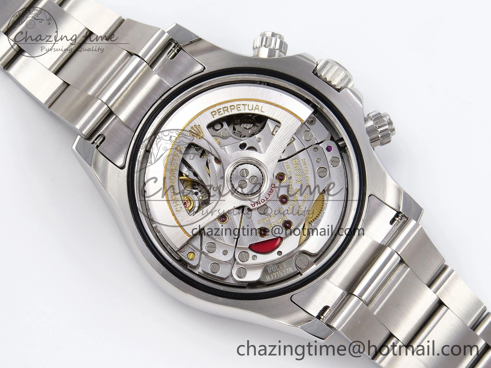 Daytona 126500 QF 1:1 Best Edition 904L Steel White Dial on SS Braclet SH4131 V5
