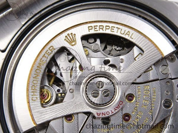 Daytona 126500 QF 1:1 Best Edition 904L Steel White Dial on SS Braclet SH4131 V5