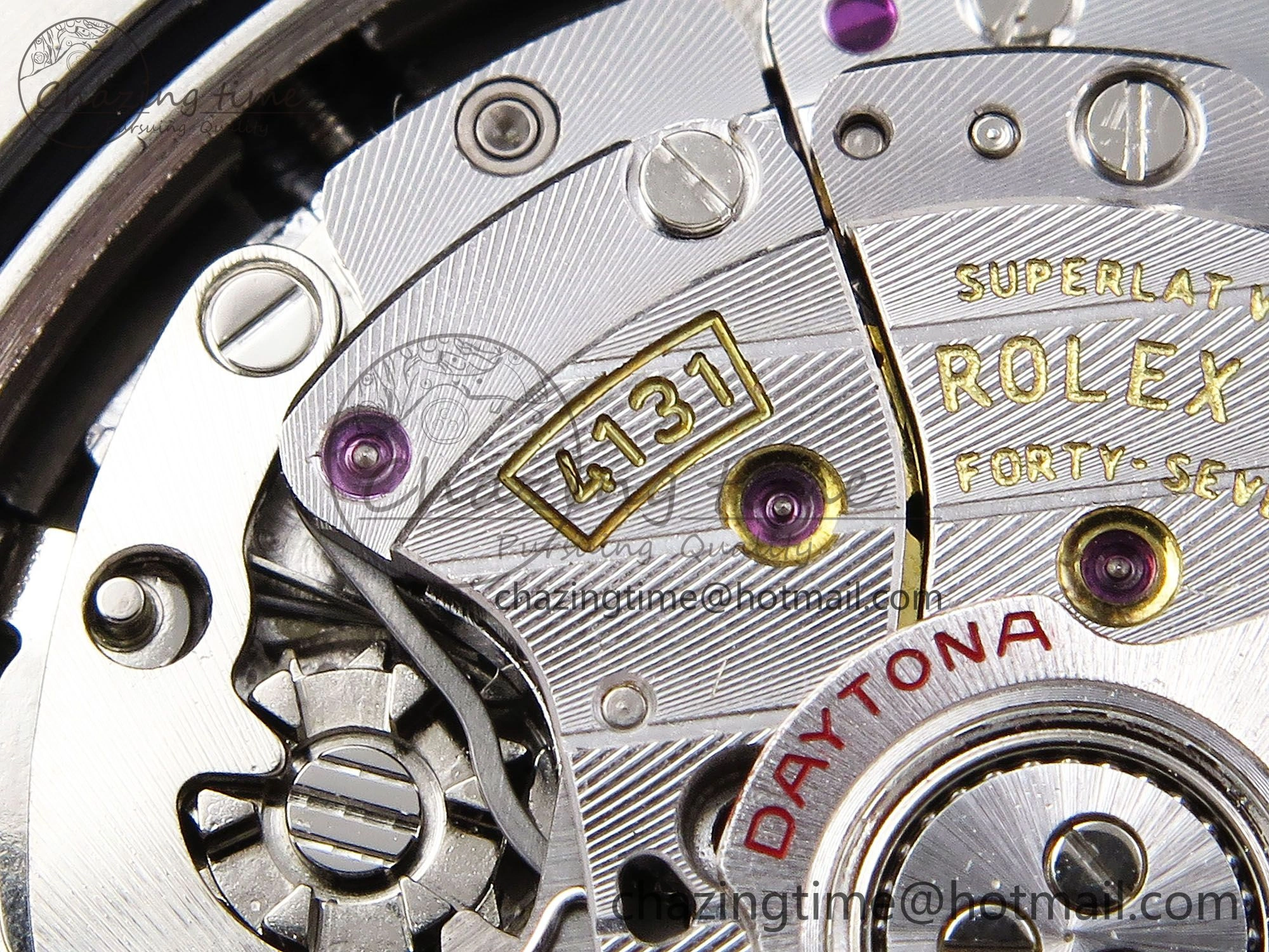 Daytona 126500 QF 1:1 Best Edition 904L Steel White Dial on SS Braclet SH4131 V5