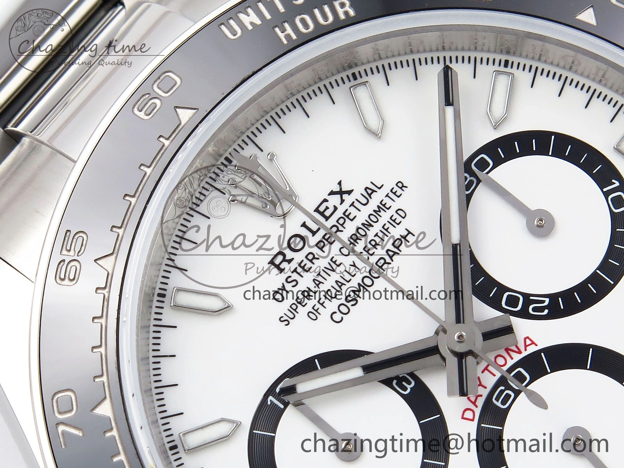Daytona 126500 QF 1:1 Best Edition 904L Steel White Dial on SS Braclet SH4131 V5