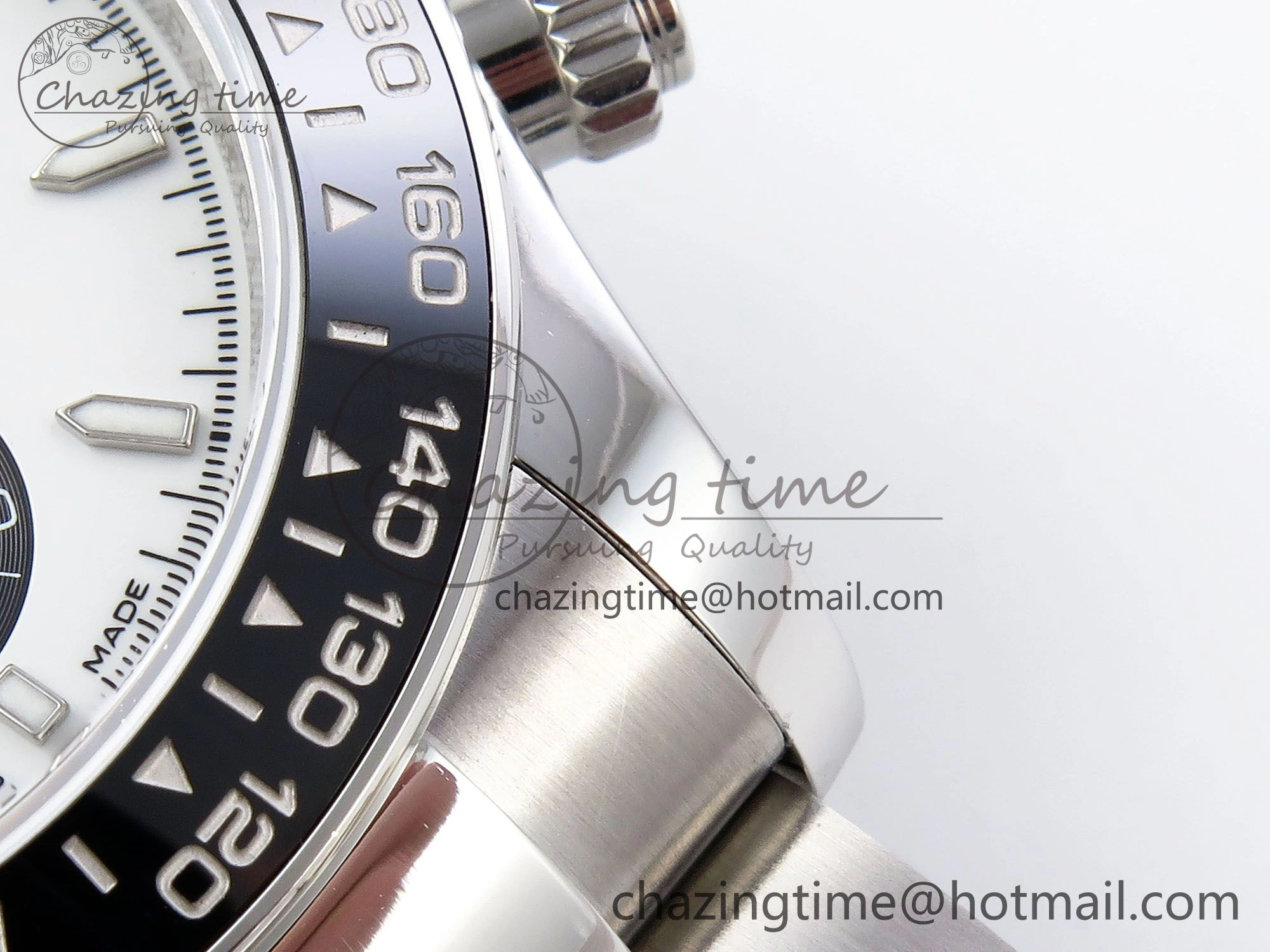 Daytona 126500 QF 1:1 Best Edition 904L Steel White Dial on SS Braclet SH4131 V5