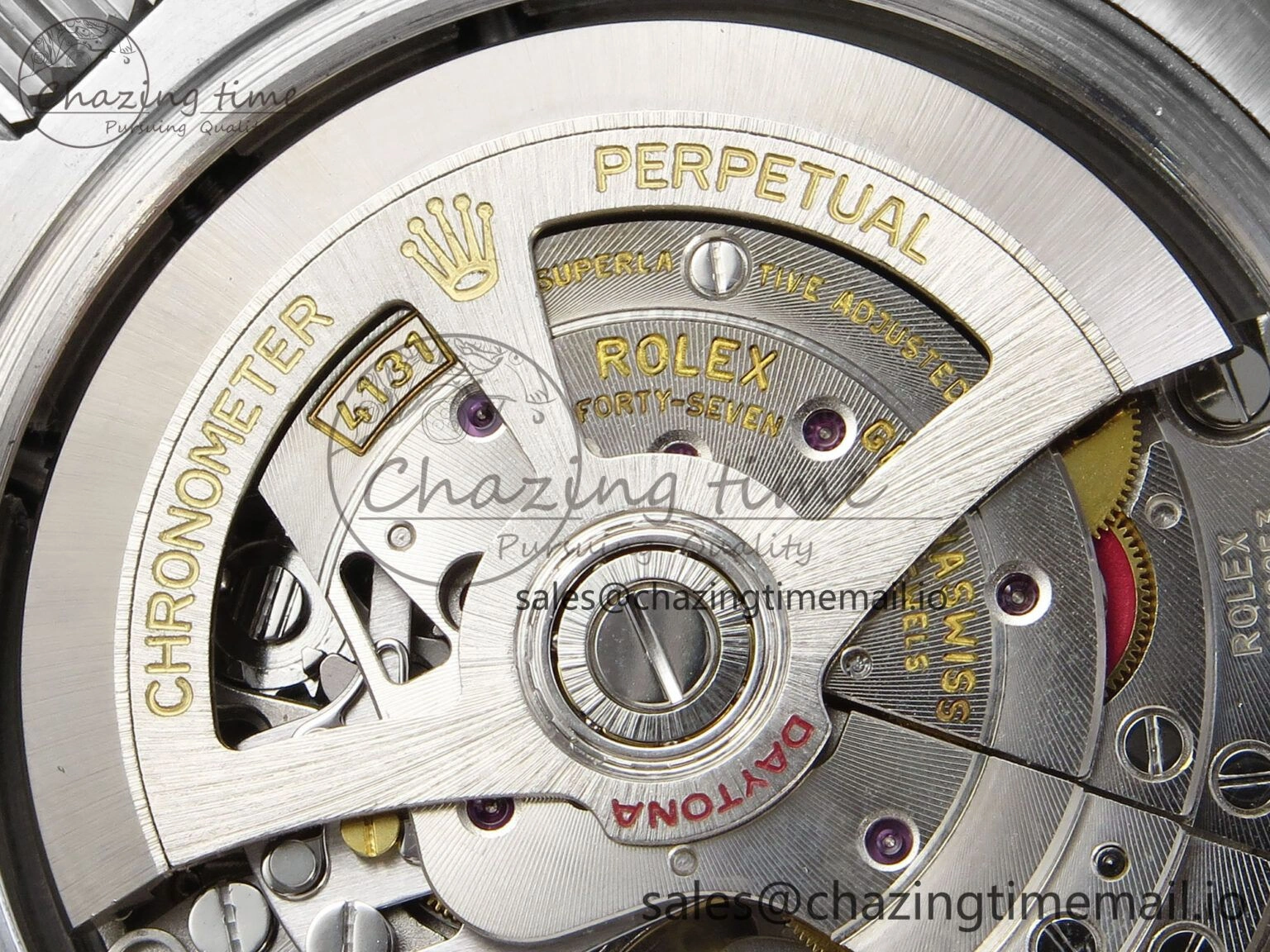 Daytona 126500 QF 1:1 Best Edition Black Dial on SS Bracelet Strap SH4131 V5