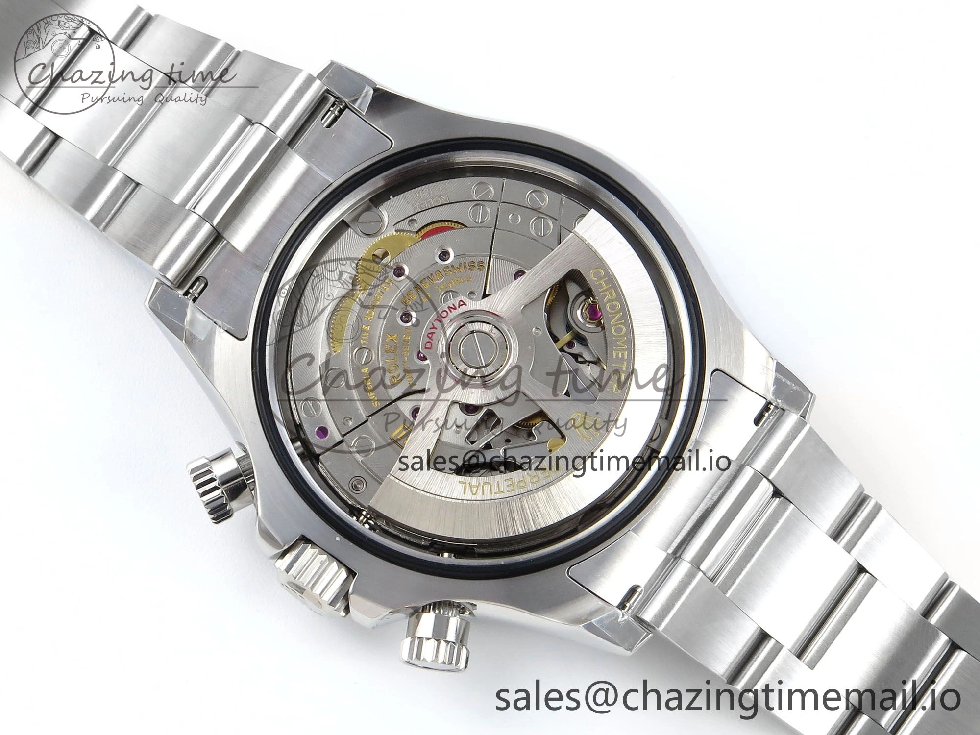 Daytona 126500 QF 1:1 Best Edition Black Dial on SS Bracelet Strap SH4131 V5