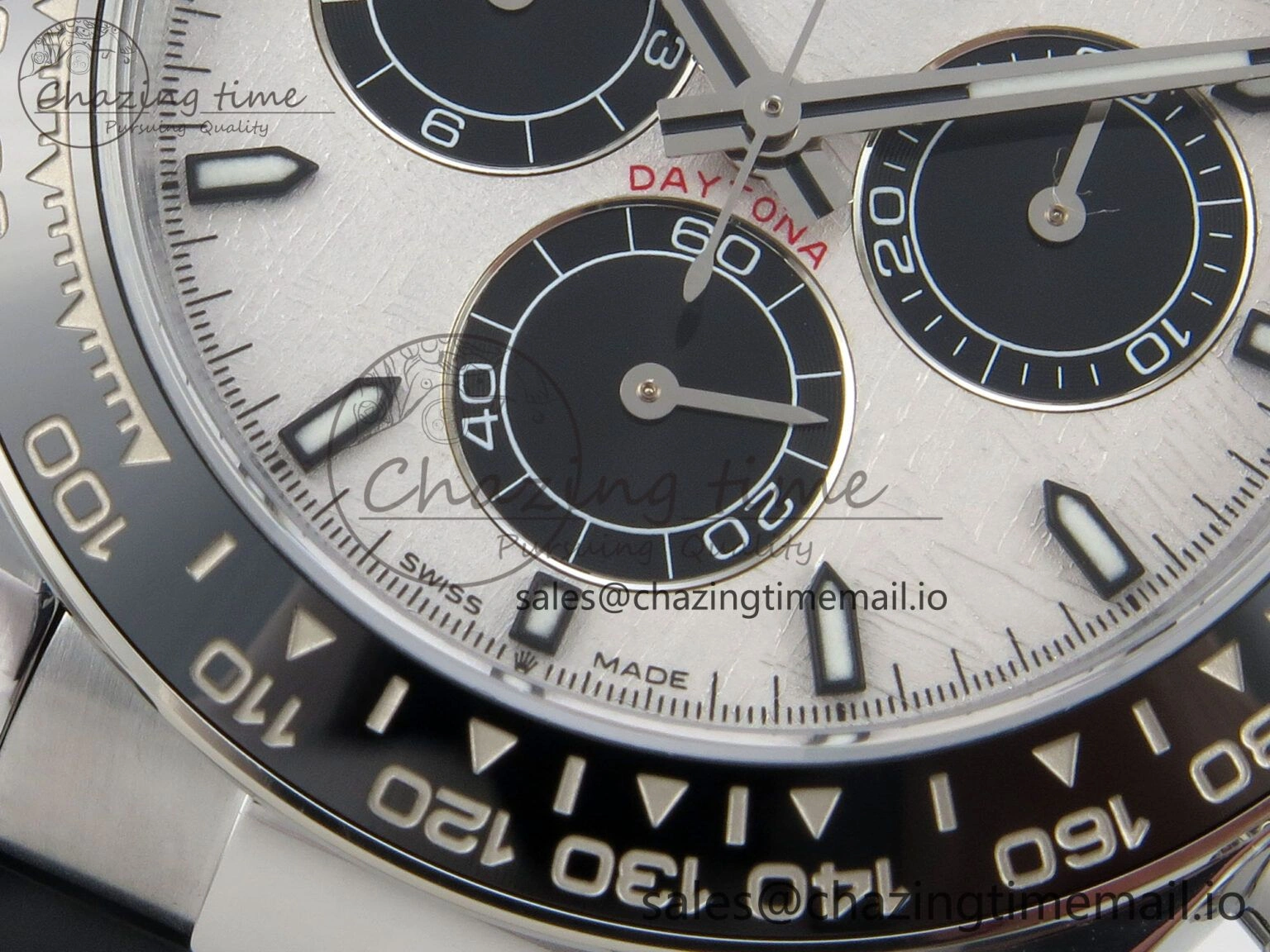 Daytona 126500 QF 1:1 Best Edition Meteorite Stick Dial on Oysterflex Strap SH4131 V10(Gain Weight)