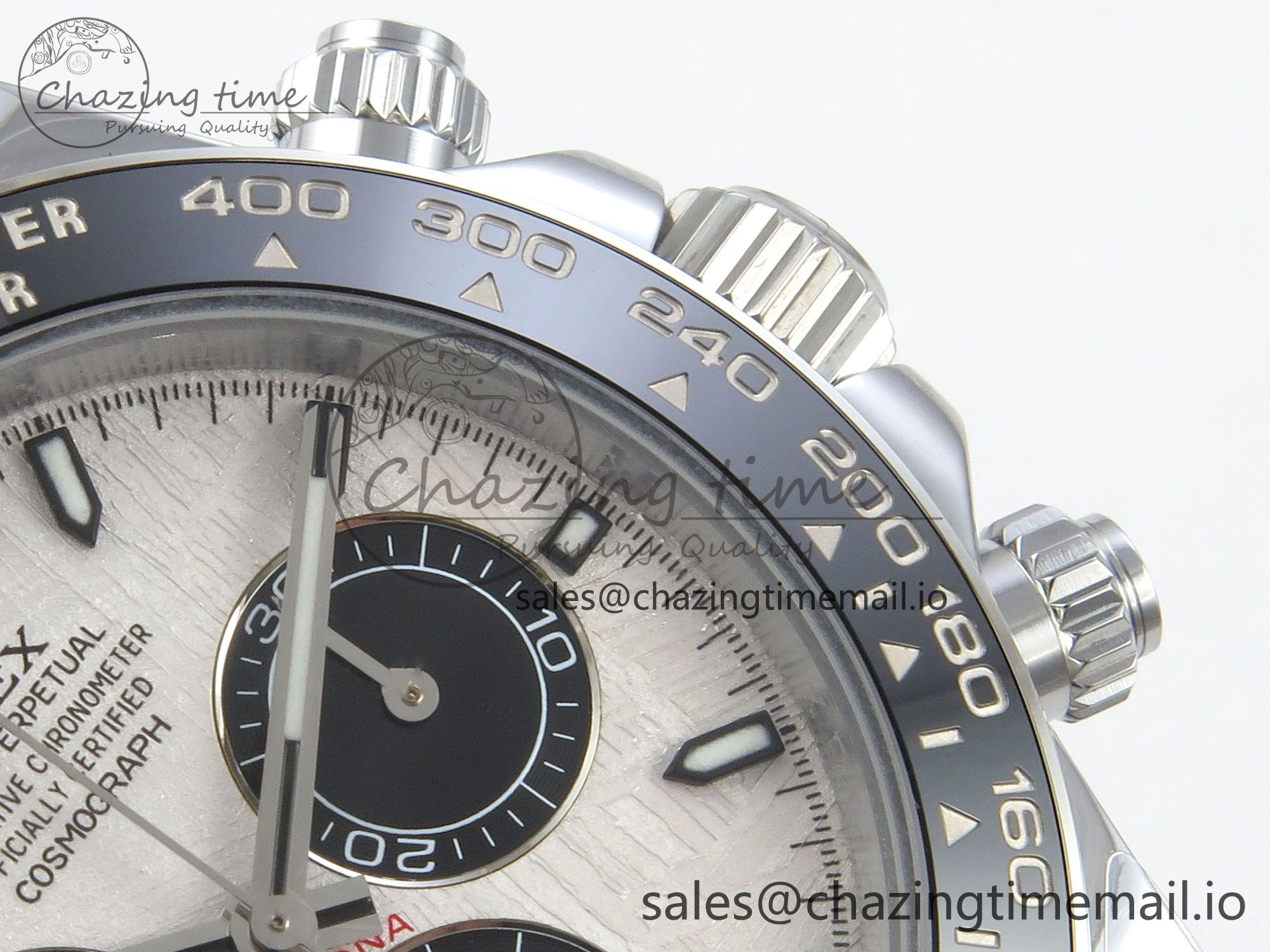 Daytona 126500 QF 1:1 Best Edition Meteorite Stick Dial on Oysterflex Strap SH4131 V10(Gain Weight)