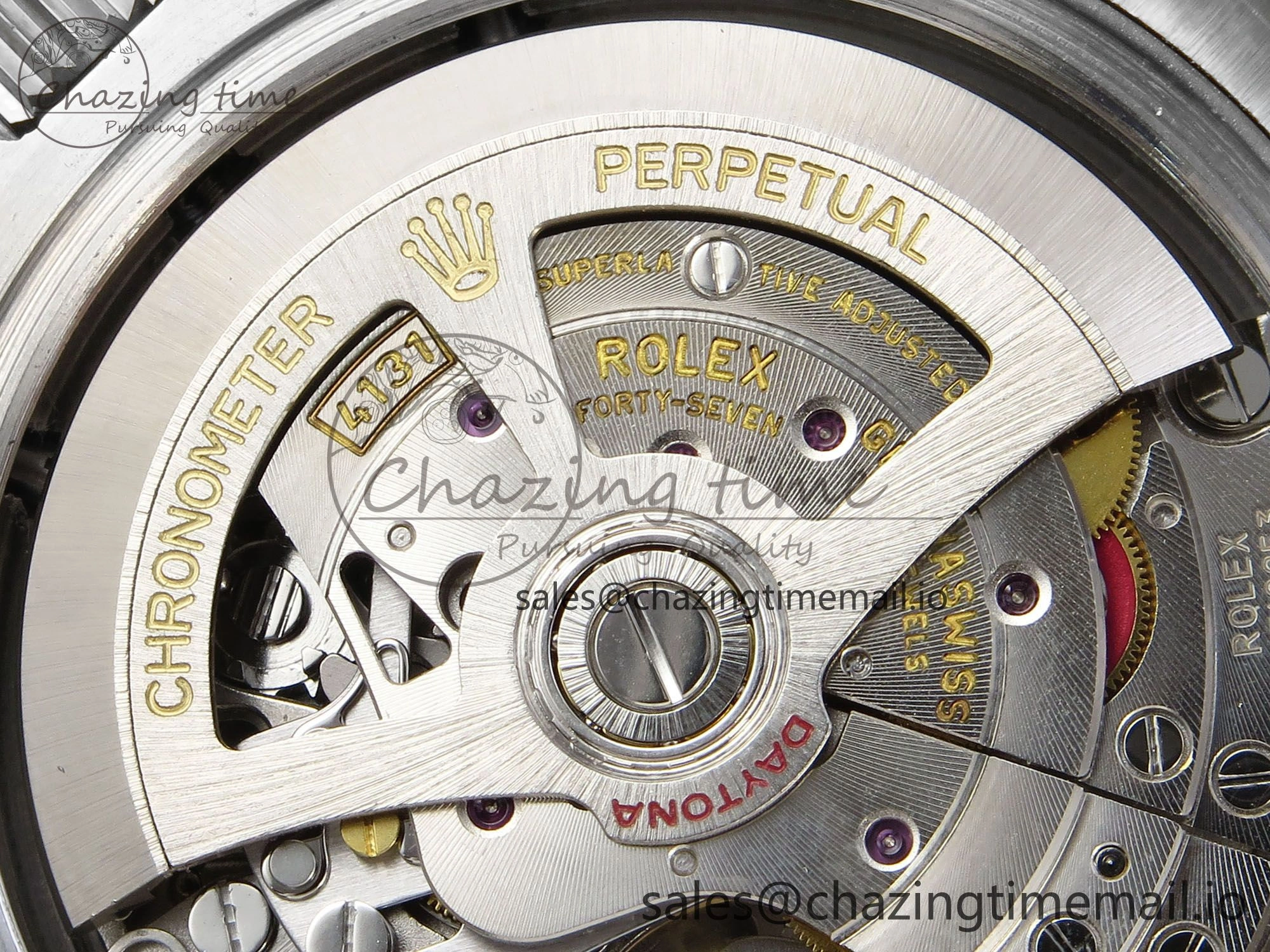 Daytona 126500 QF 1:1 Best Edition White Dial on SS Bracelet Strap SH4131 V5