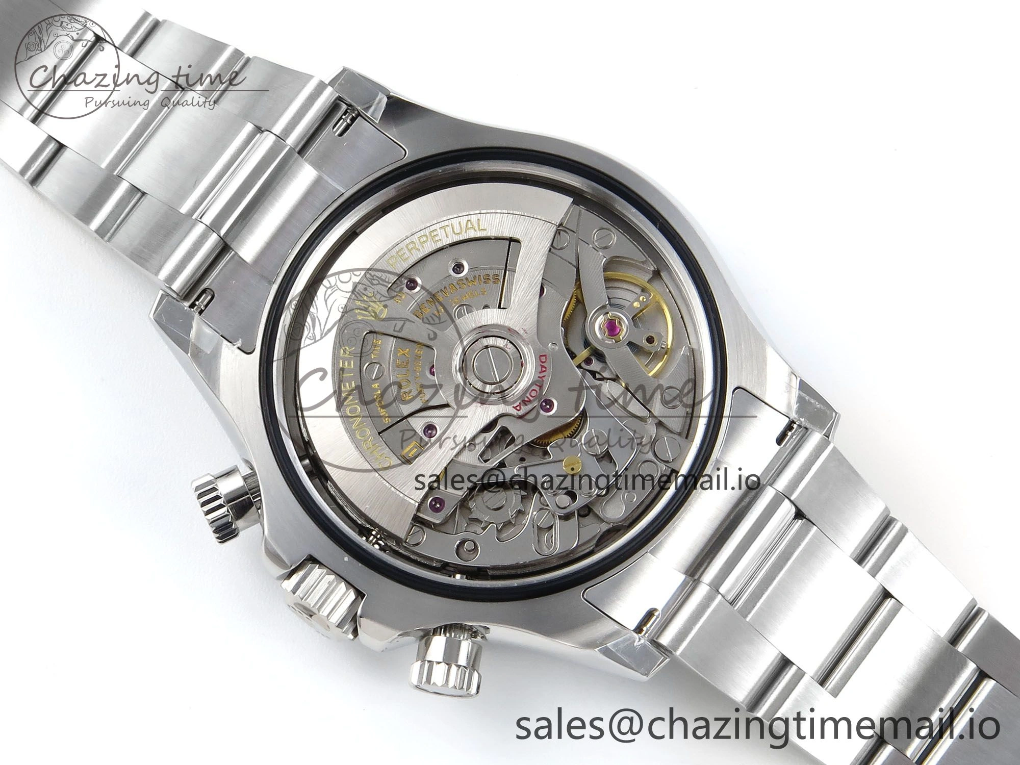 Daytona 126500 QF 1:1 Best Edition White Dial on SS Bracelet Strap SH4131 V5