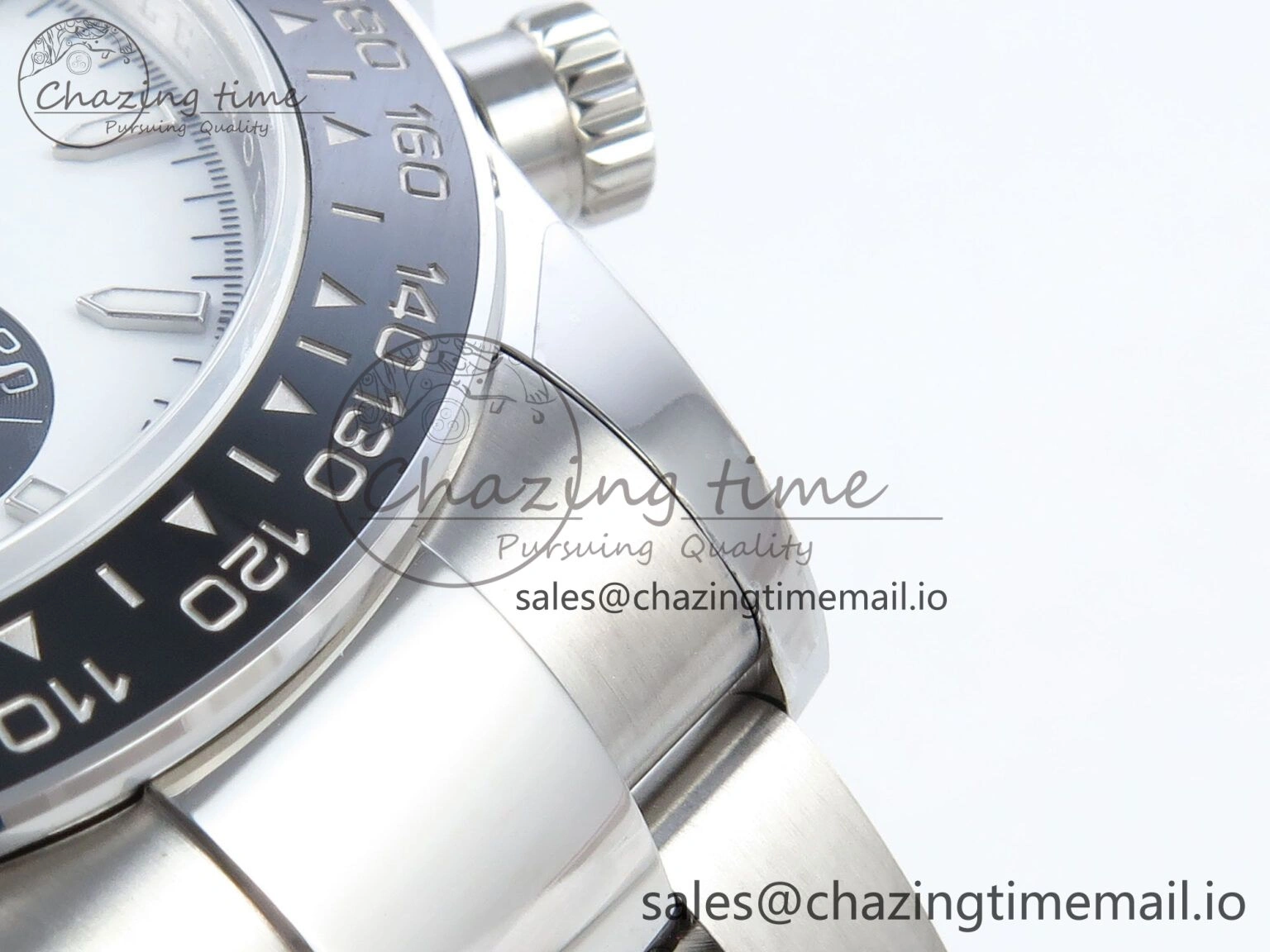 Daytona 126500 QF 1:1 Best Edition White Dial on SS Bracelet Strap SH4131 V5