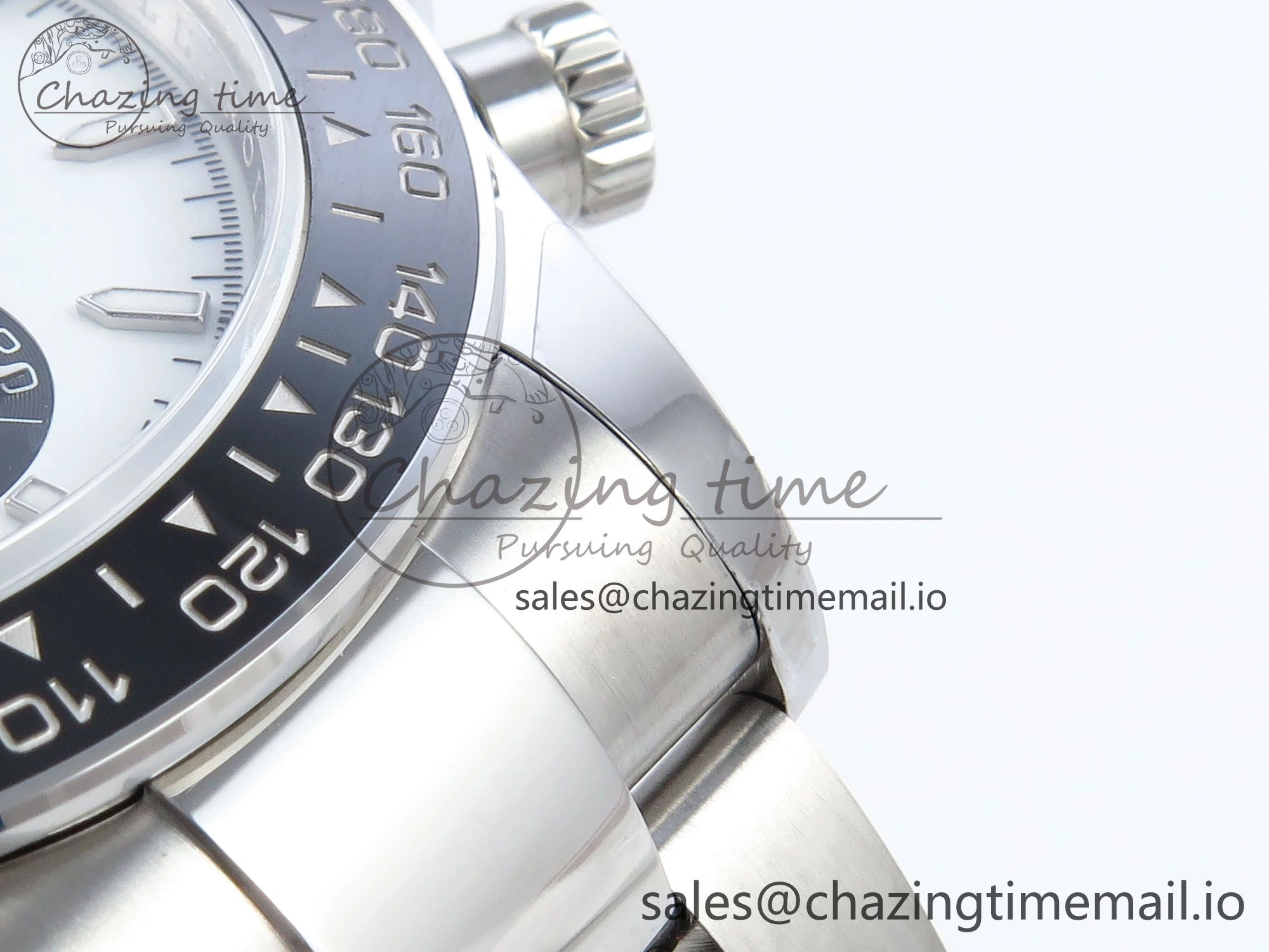 Daytona 126500 QF 1:1 Best Edition White Dial on SS Bracelet Strap SH4131 V5