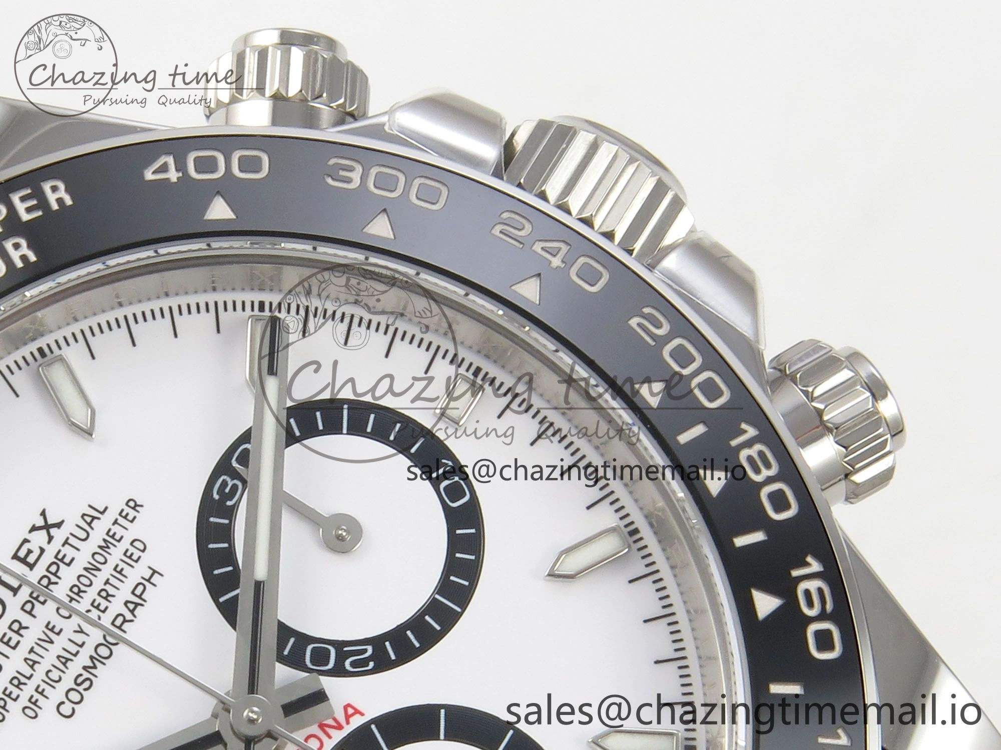 Daytona 126500 THBF 1:1 Best Edition 904L Steel White Dial on SS Bracelet SH4131