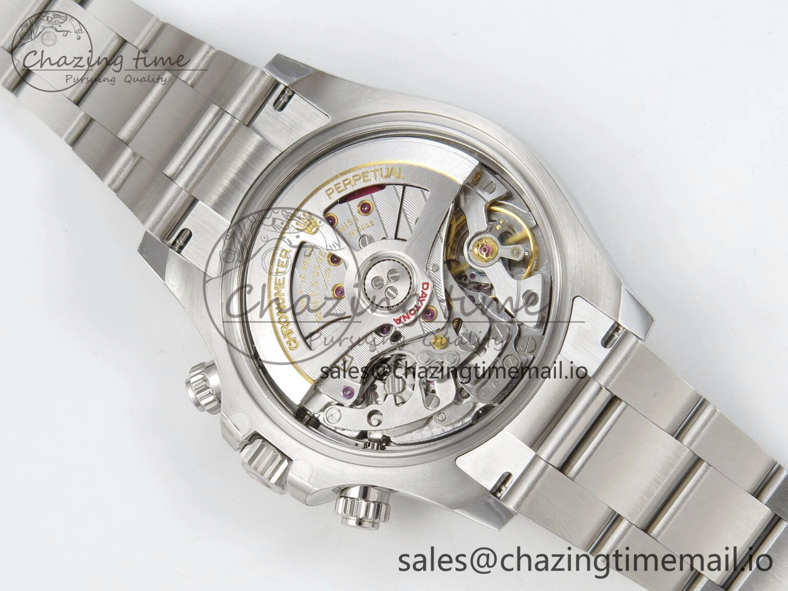 Daytona 126500 THBF 1:1 Best Edition 904L Steel White Dial on SS Bracelet SH4131