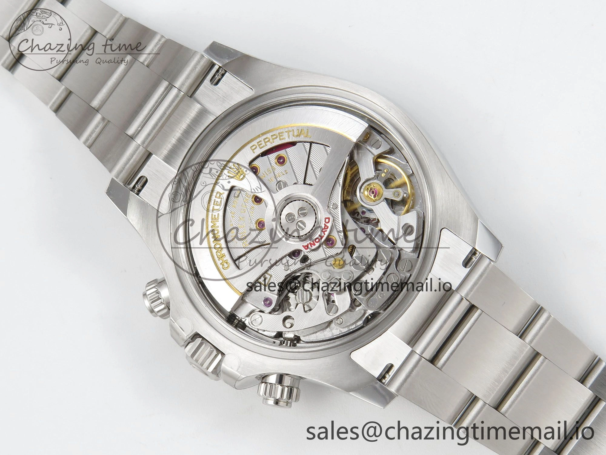 Daytona 126500 THBF 1:1 Best Edition 904L Steel White Dial on SS Bracelet SH4131