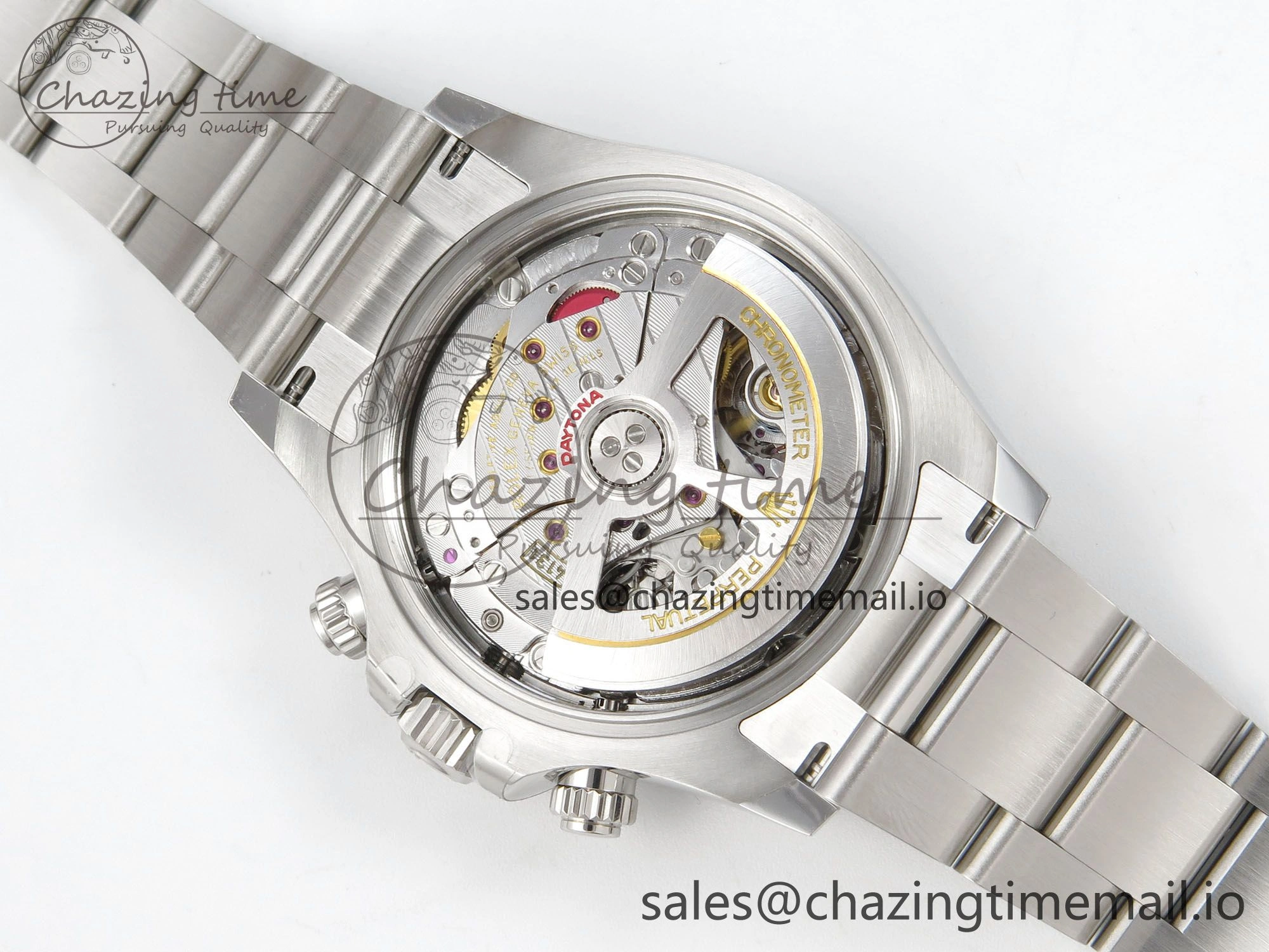 Daytona 126500 THBF 1:1 Best Edition 904L Steel White Dial on SS Bracelet SH4131