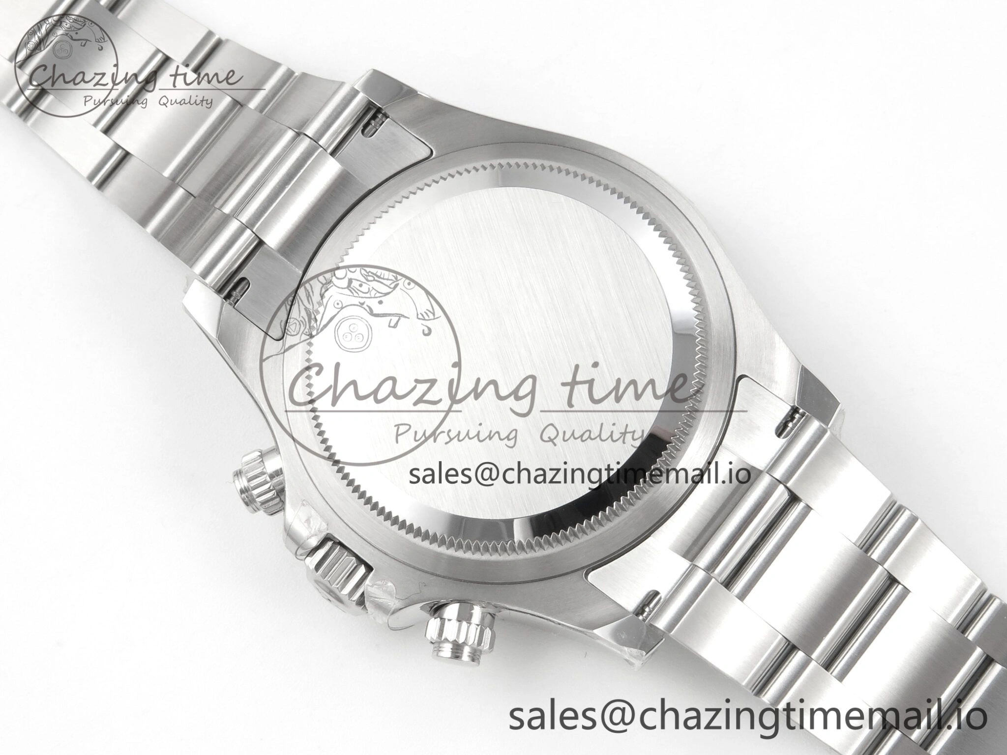 Daytona 126500 VSF 1:1 Best Edition 904L Steel Black Dial on SS Braclet DD4131