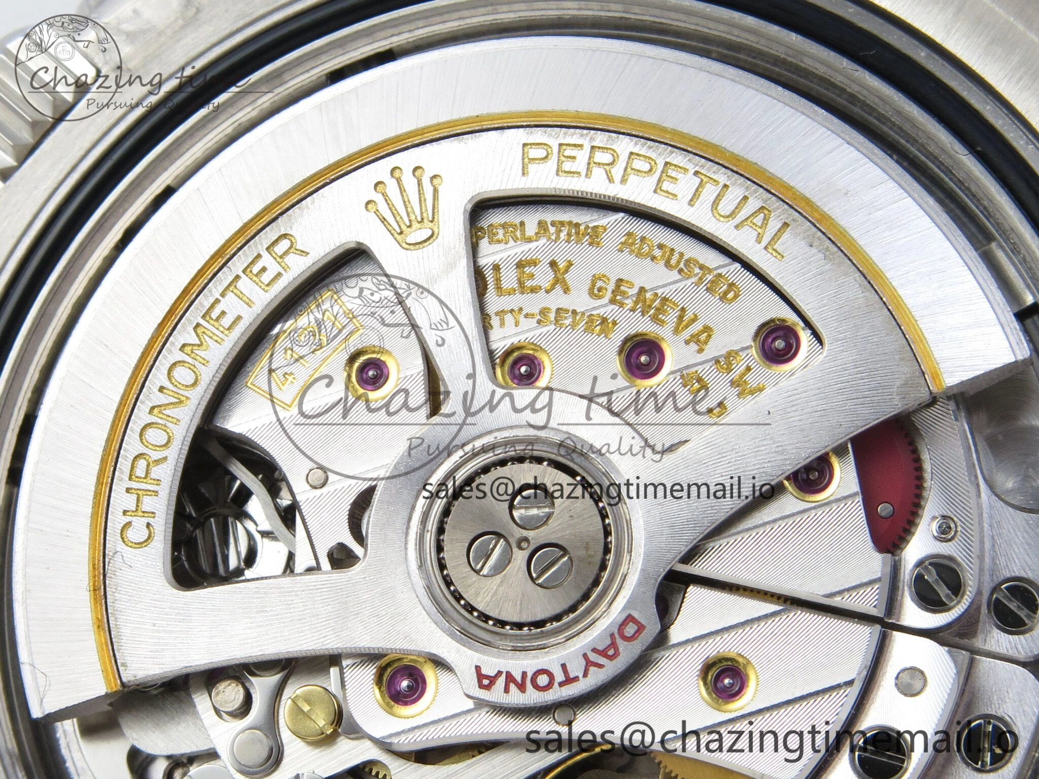 Daytona 126500 VSF 1:1 Best Edition 904L Steel White Dial on SS Braclet DD4131