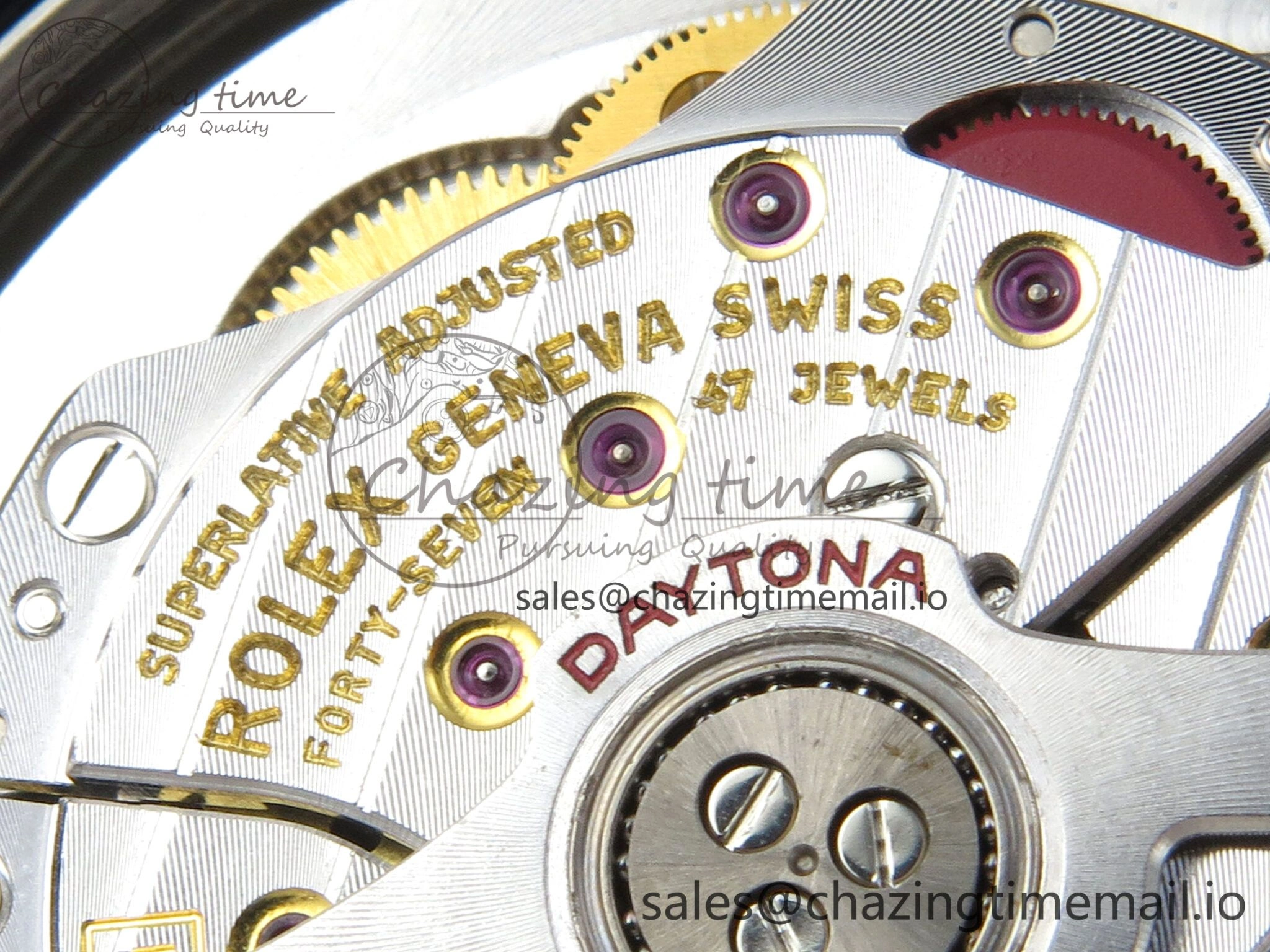 Daytona 126500 VSF 1:1 Best Edition 904L Steel White Dial on SS Braclet DD4131