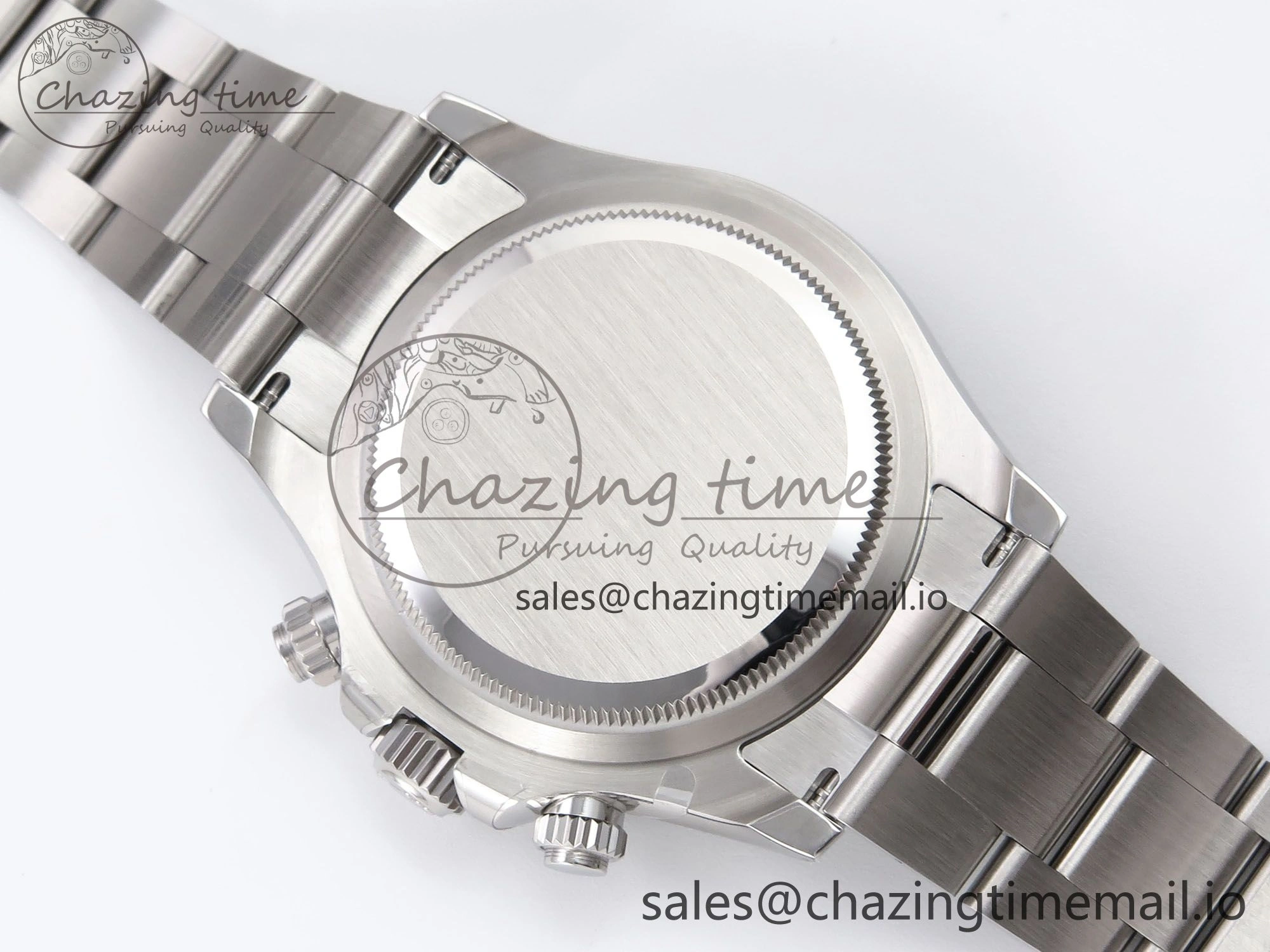 Daytona 126500 ZF 1:1 Best Edition 904L Steel Black Dial on SS Braclet SH4131